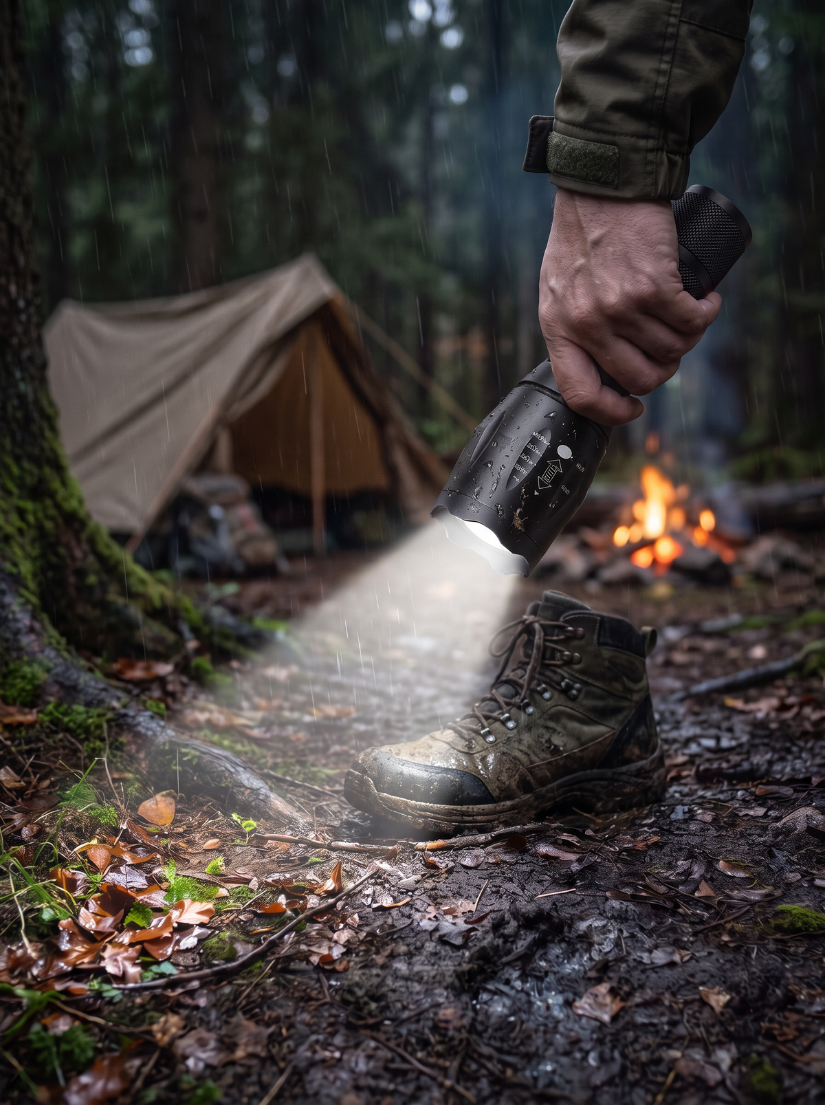 Tactical LED Flashlight lifestyle 3