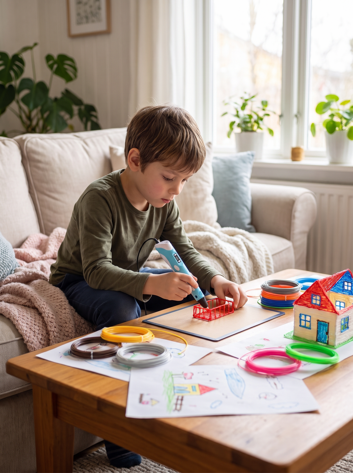 Lightweight 3D Printing Pen lifestyle 1
