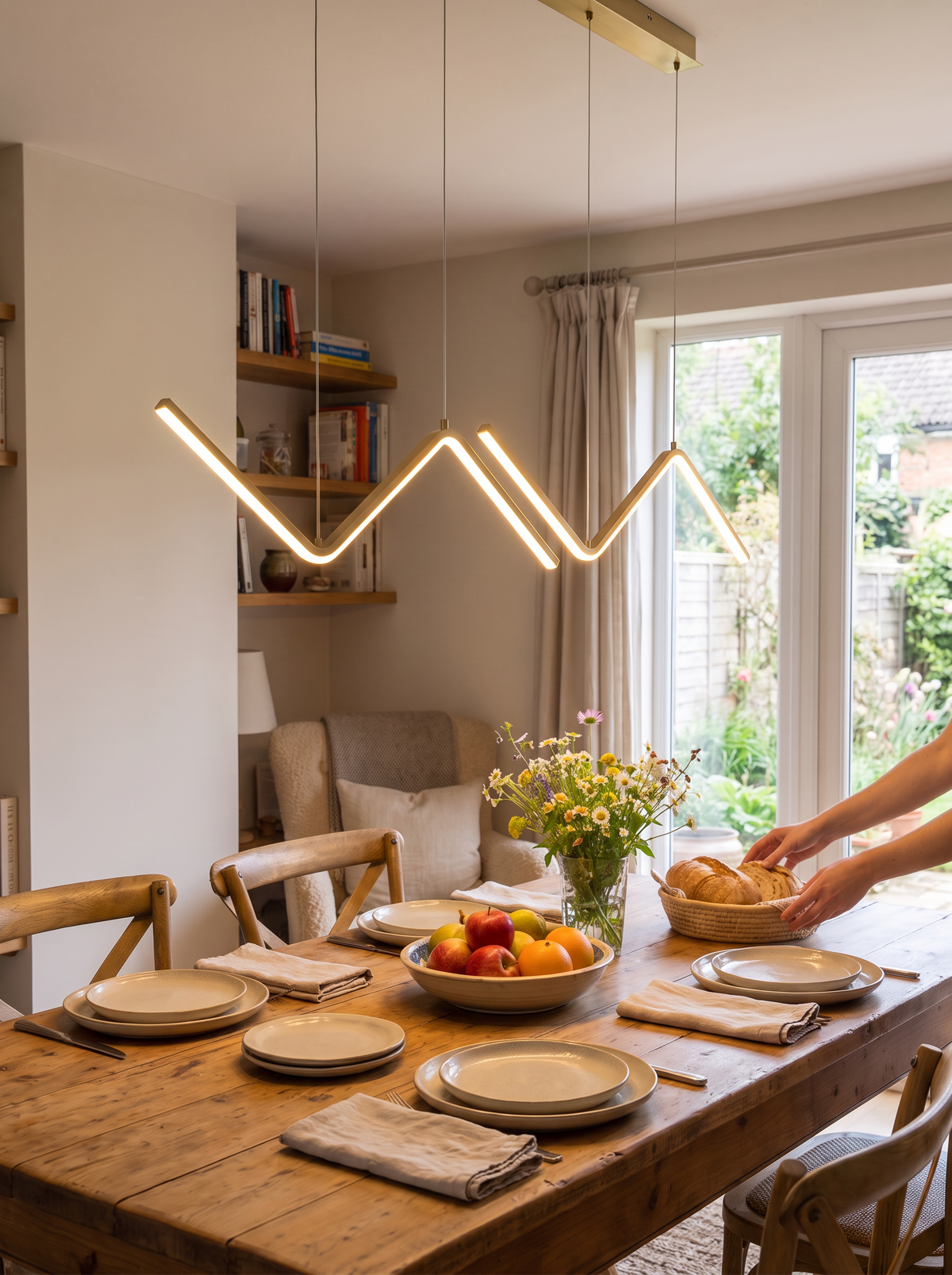 Aluminium Dining Pendant Lamp lifestyle 3