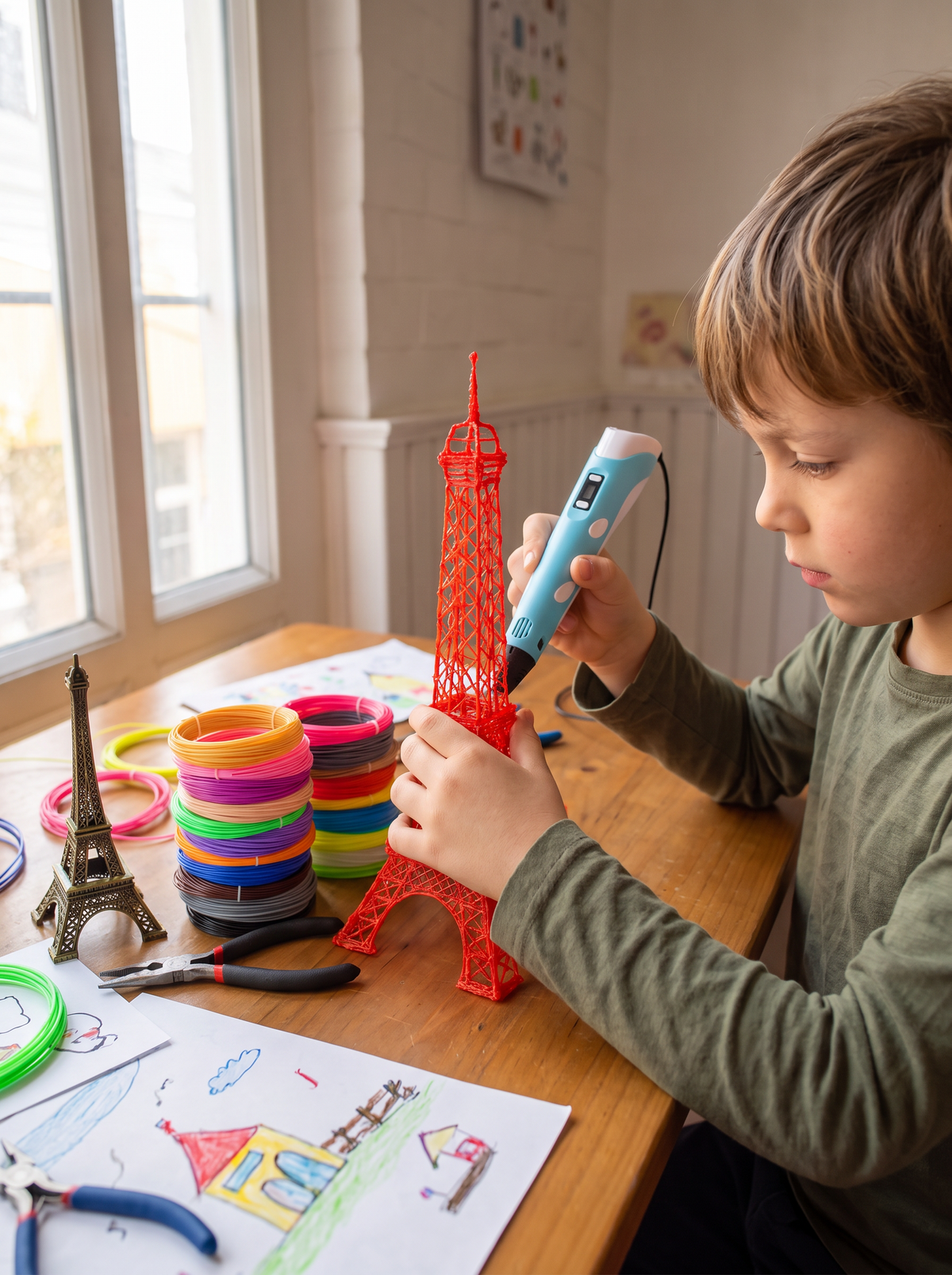 Lightweight 3D Printing Pen lifestyle 2