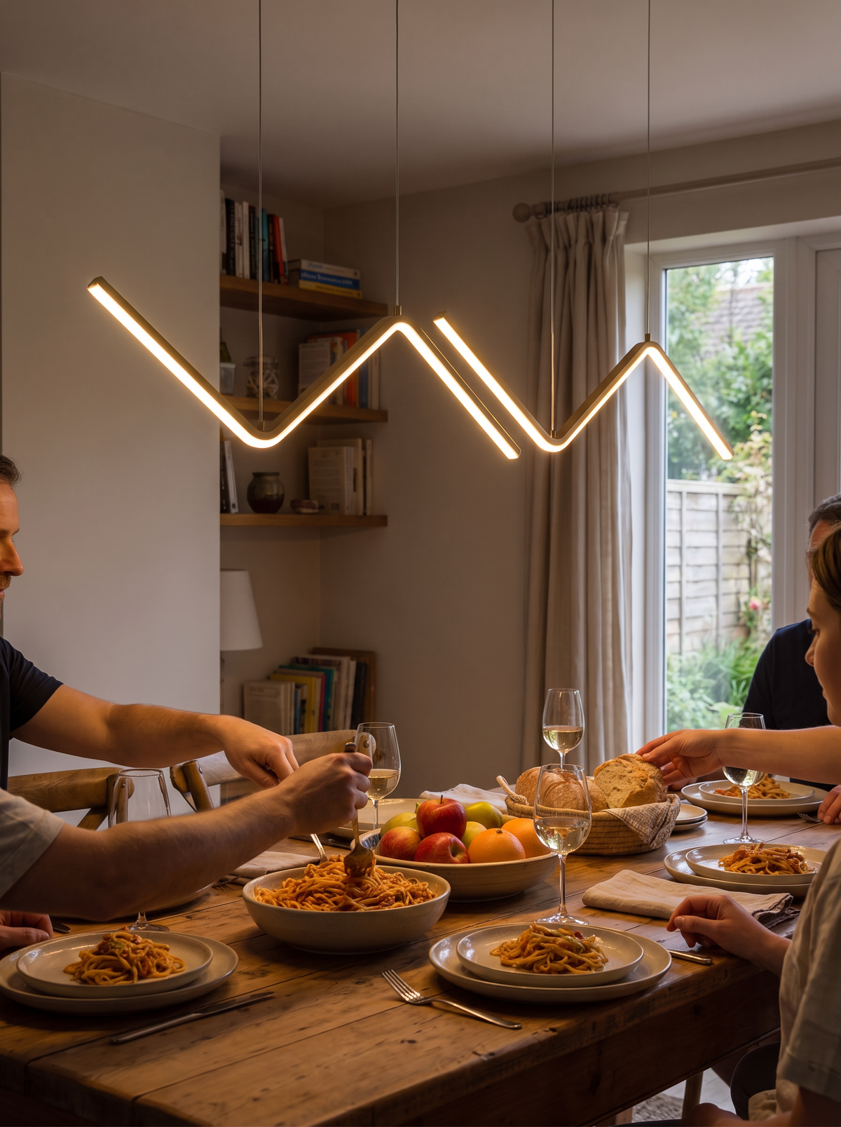 Aluminium Dining Pendant Lamp lifestyle 1