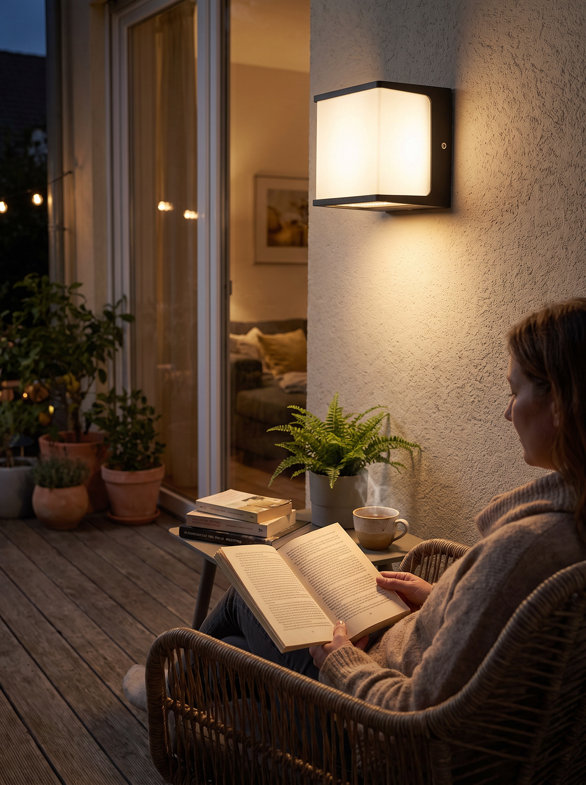 AeroCube Outdoor Wall Light lifestyle 1