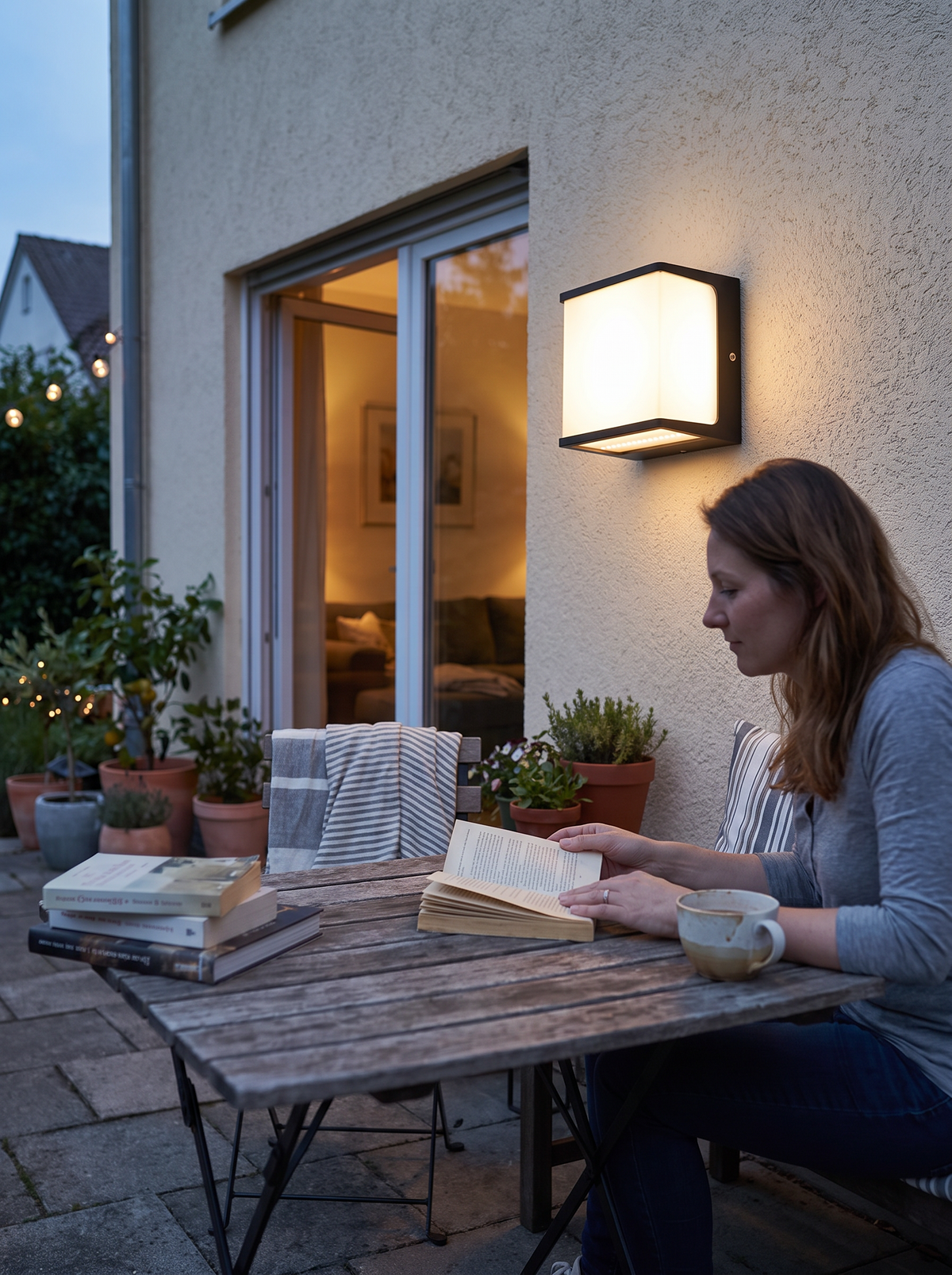 AeroCube Outdoor Wall Light lifestyle 2