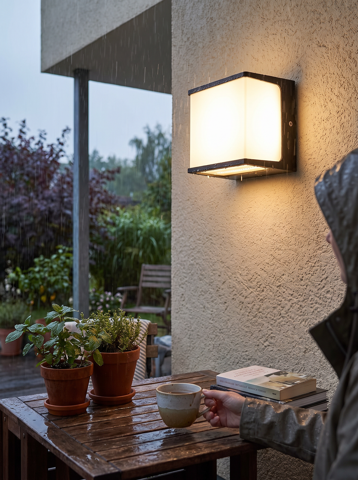 AeroCube Outdoor Wall Light lifestyle 3
