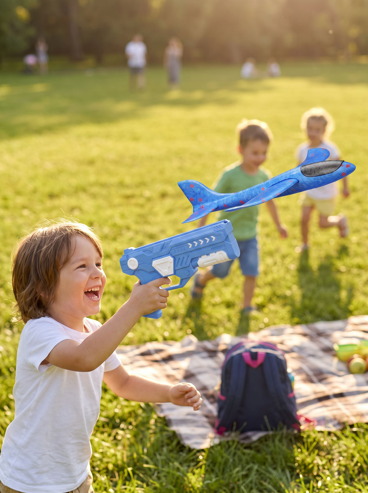 Foam Glider Airplane Launcher lifestyle 1