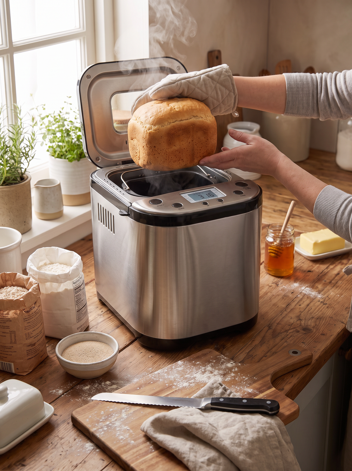 Digital Automatic Bread Maker lifestyle 3