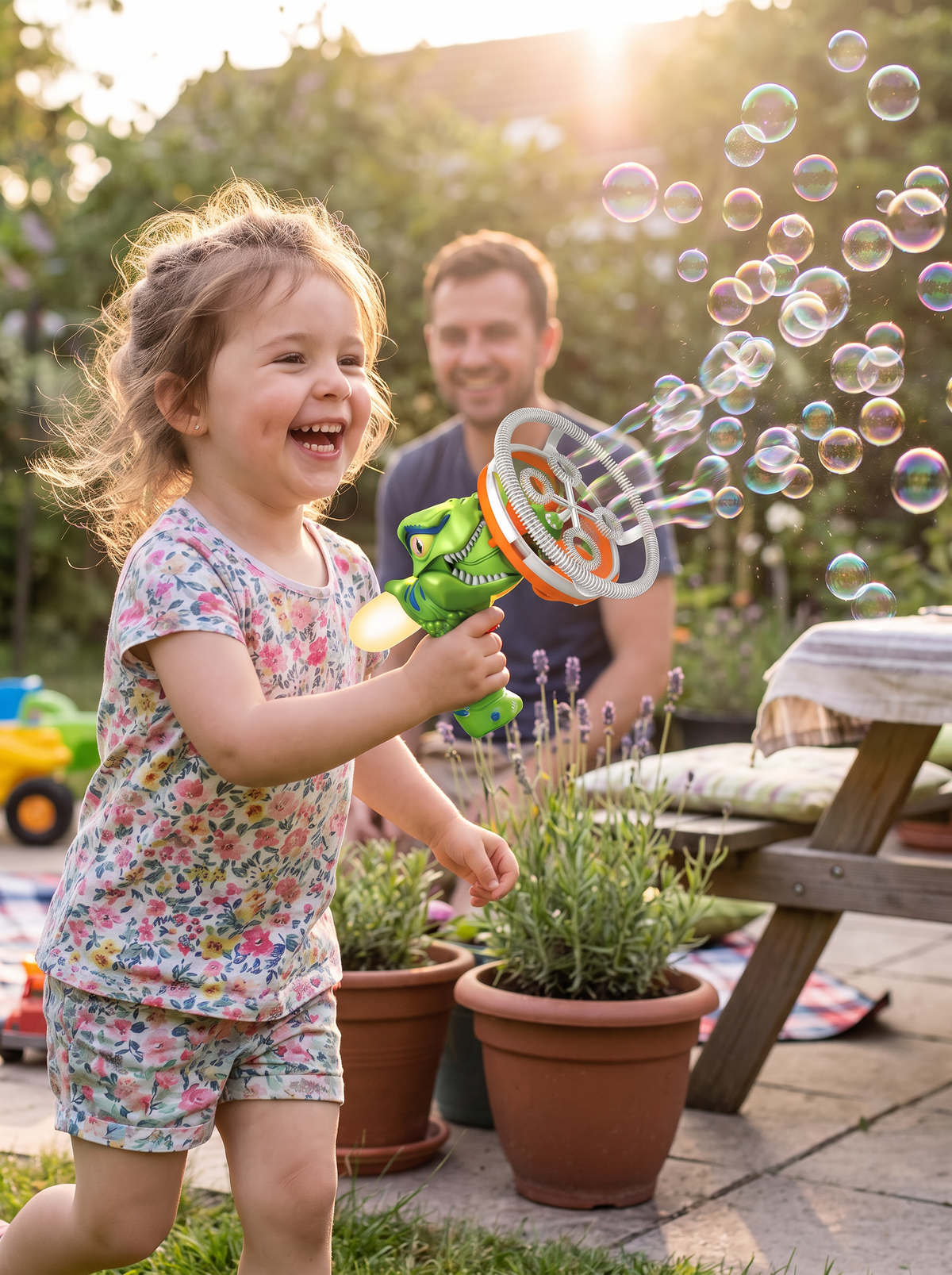 Automatic Bubble Machine lifestyle 2