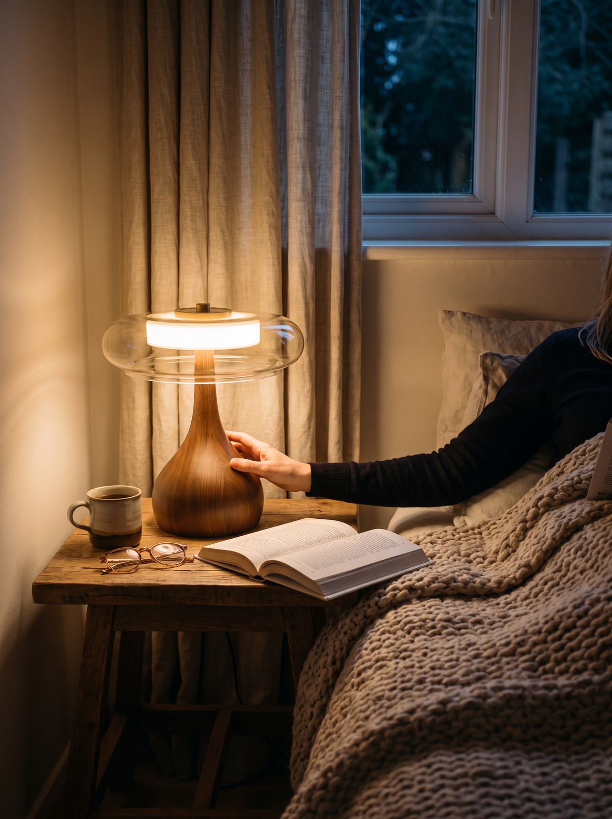 Andi Glass Table Lamp lifestyle 3