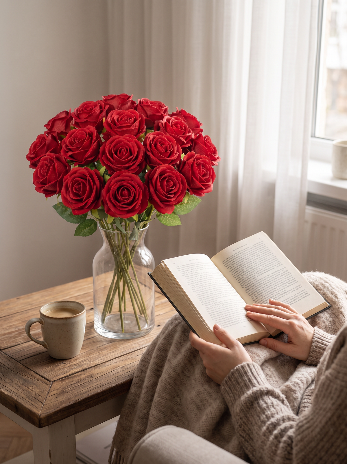 Artificial Flower Bouquet Set lifestyle 2