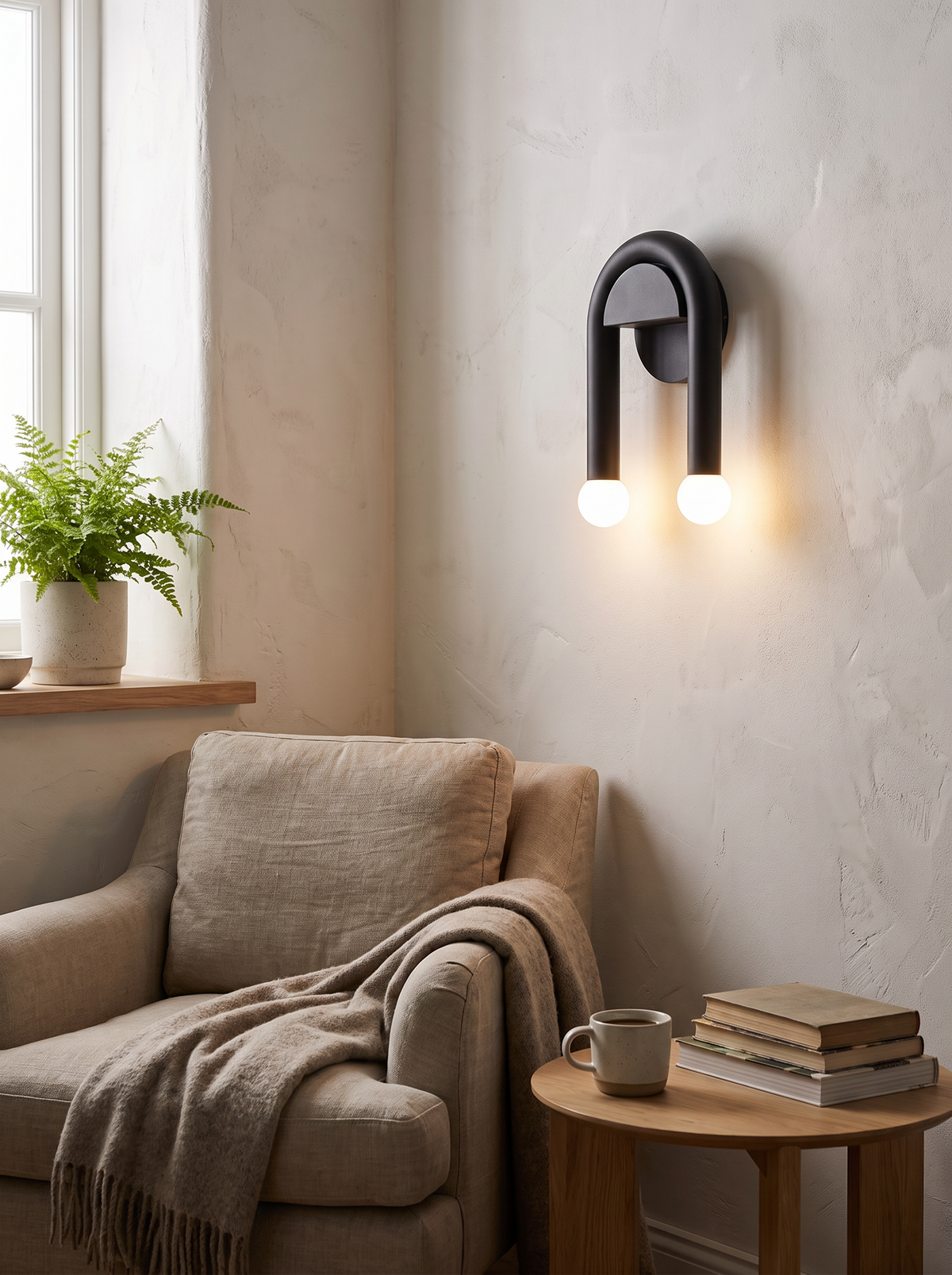 Arcus Minimalist LED Wall Light lifestyle 2