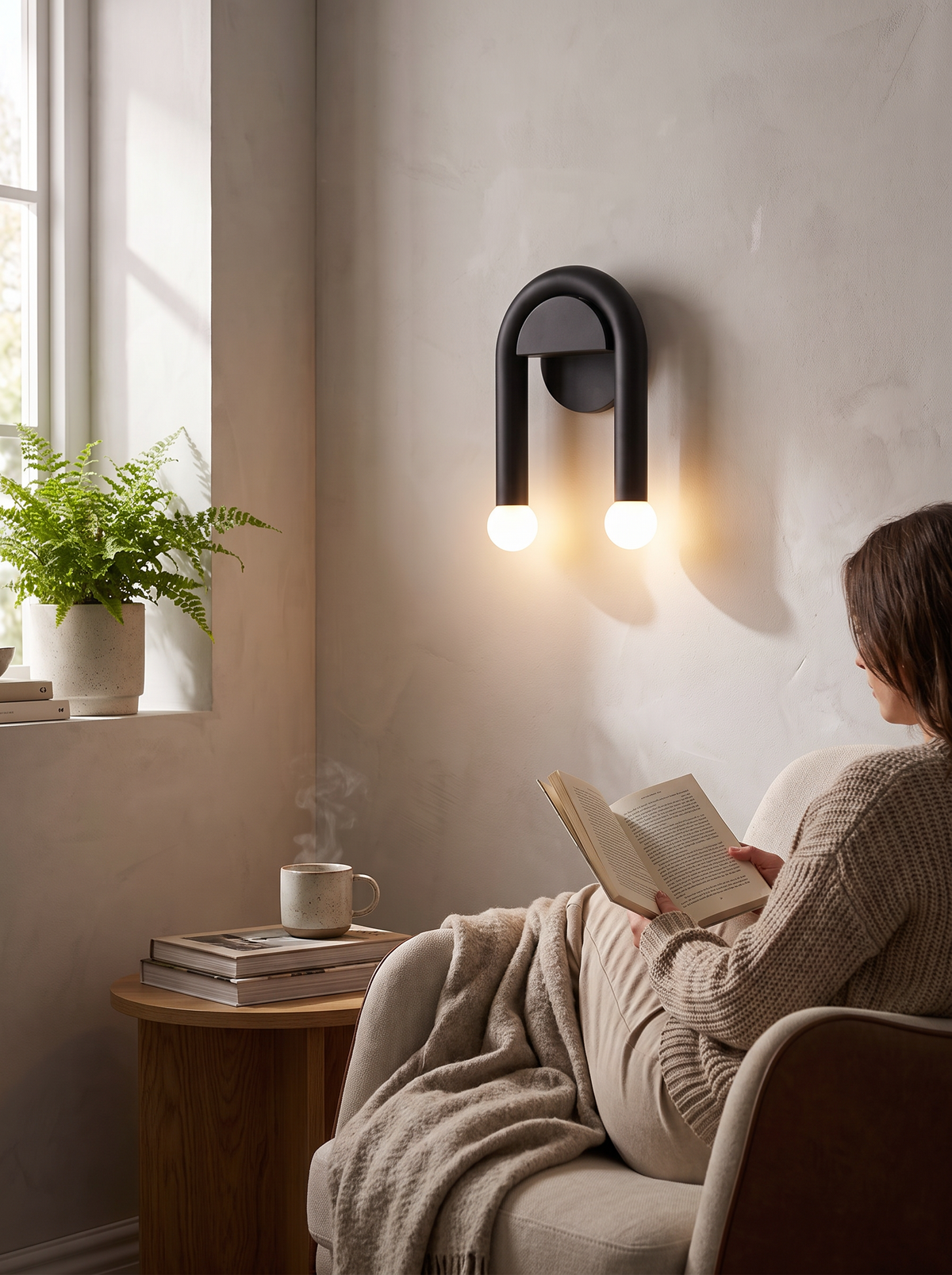Arcus Minimalist LED Wall Light lifestyle 3