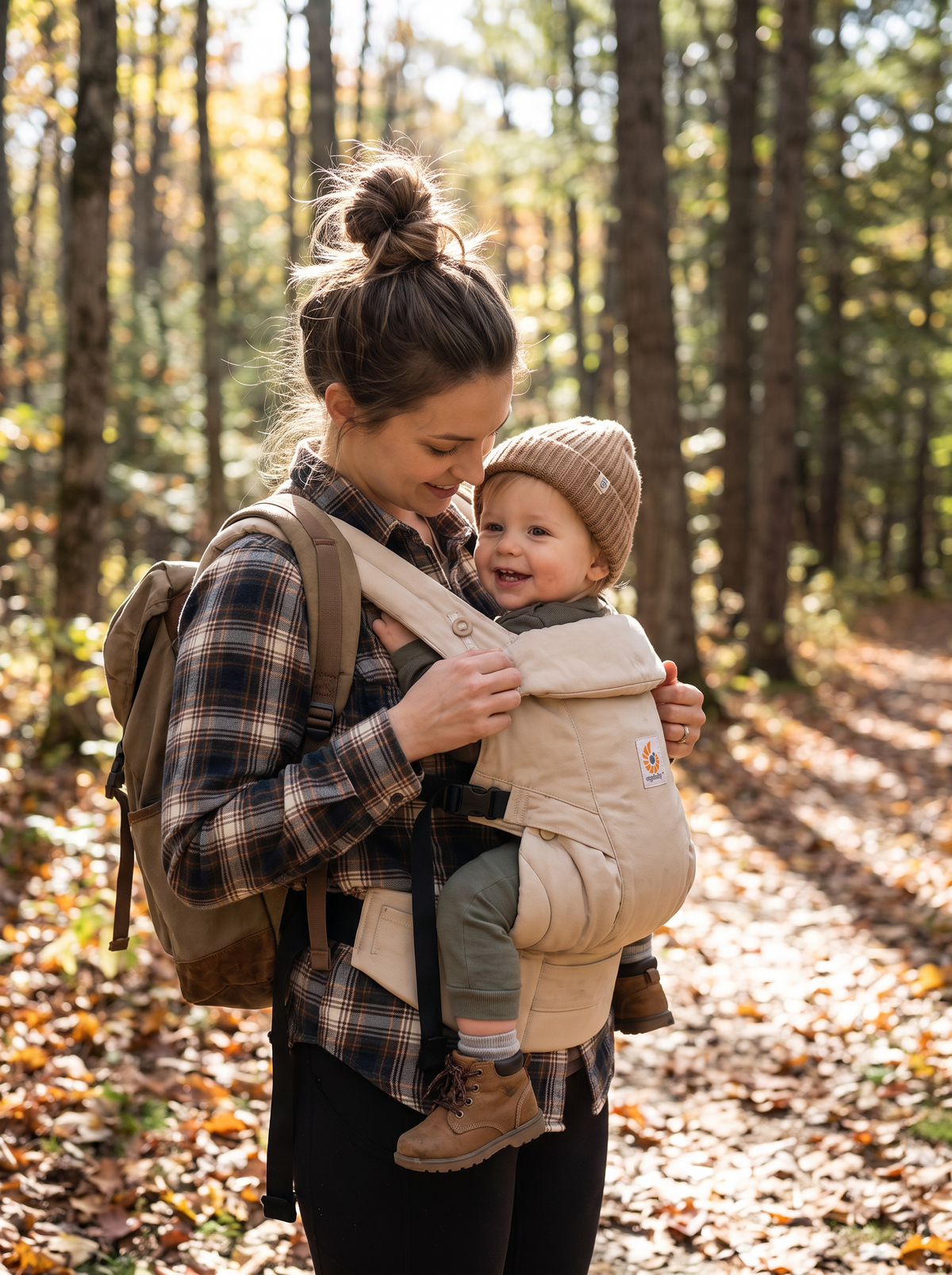 Adjustable Baby and Toddler Carrier lifestyle 1
