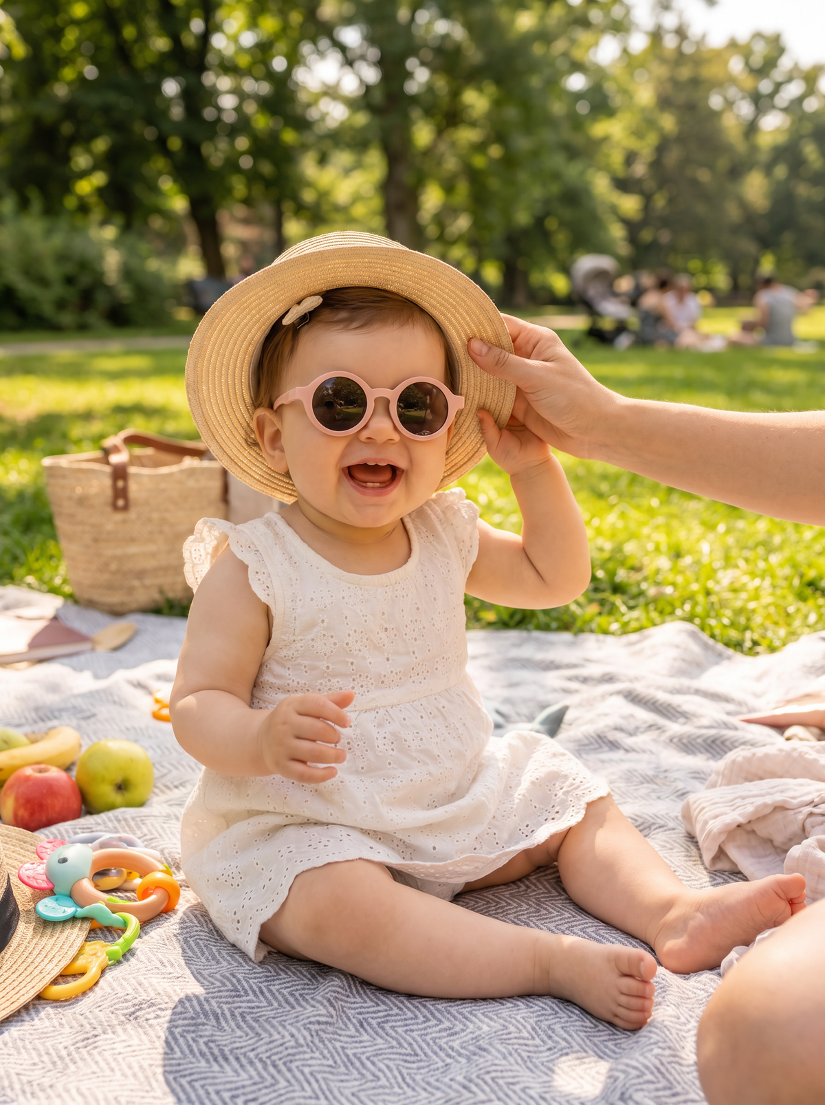 Polarized Baby Sunglasses lifestyle 1