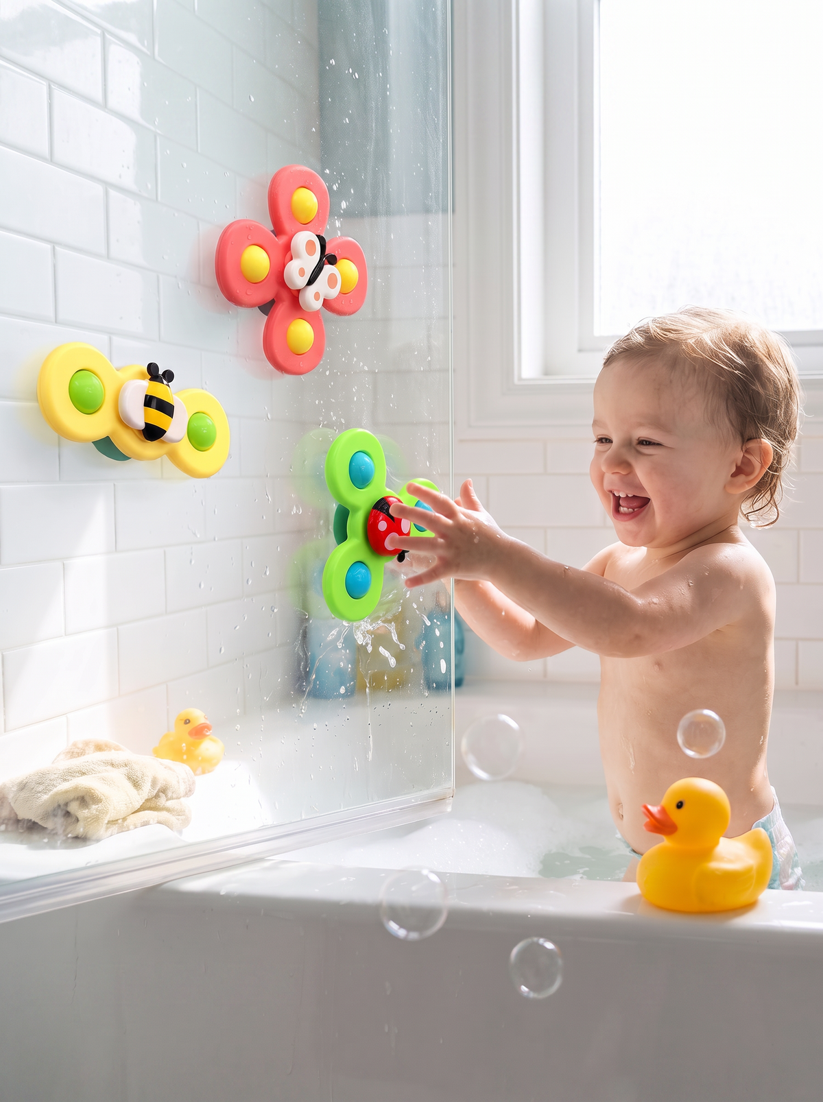Suction Spinner Baby Toy lifestyle 1