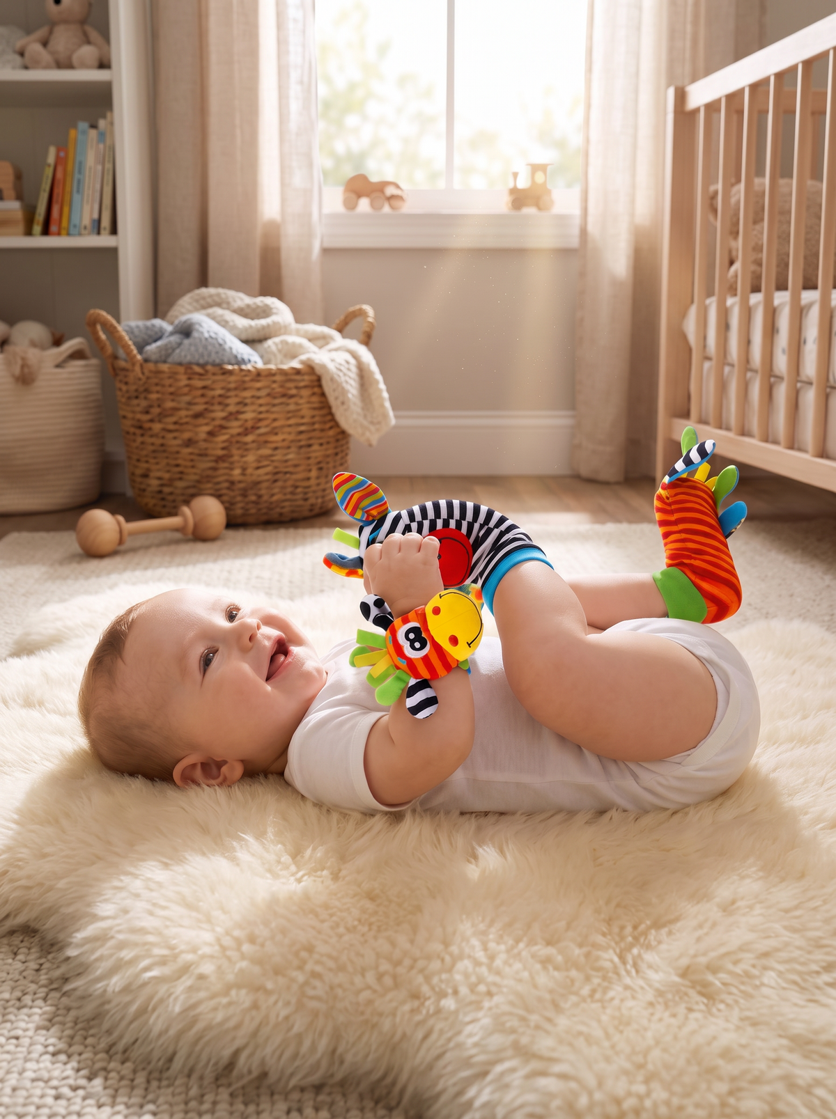 Plush Sensory Socks and Wristbands lifestyle 3