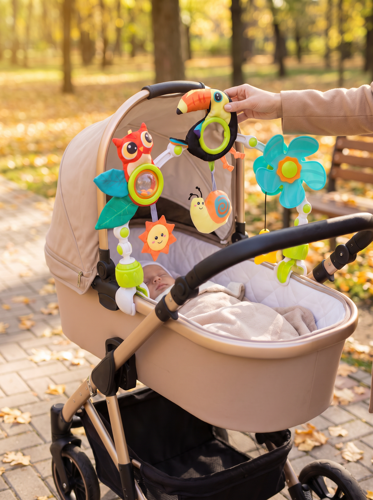 Stroller Arch Hanging Baby Toy lifestyle 1