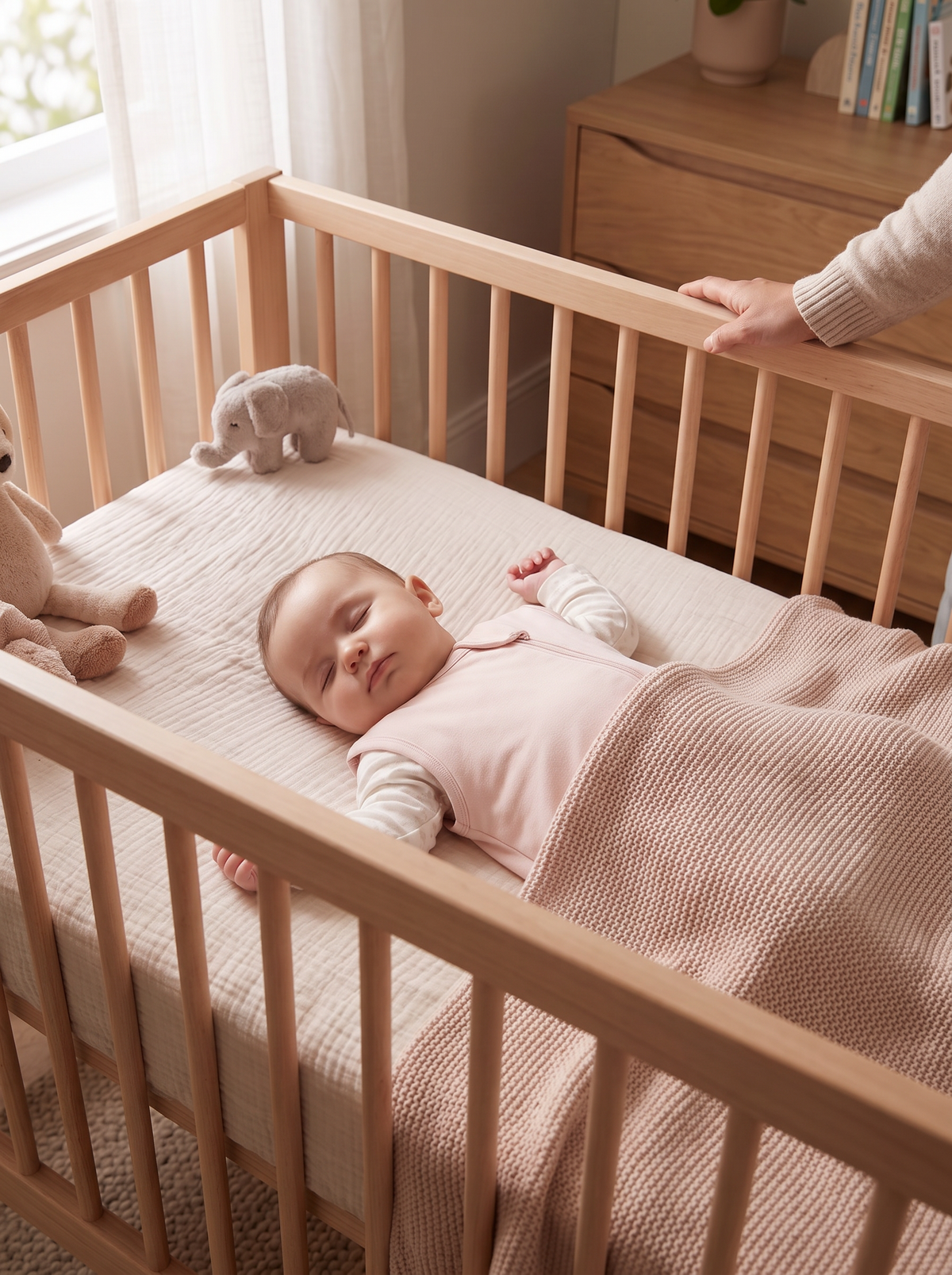 Bamboo Baby Sleep Sack lifestyle 2