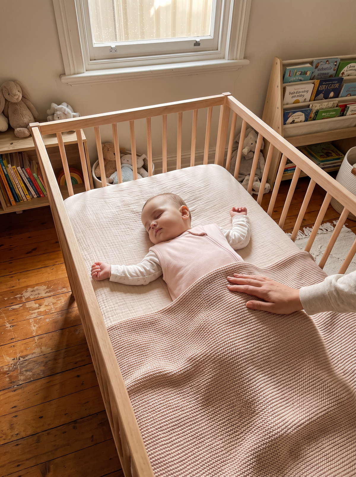 Bamboo Baby Sleep Sack lifestyle 1