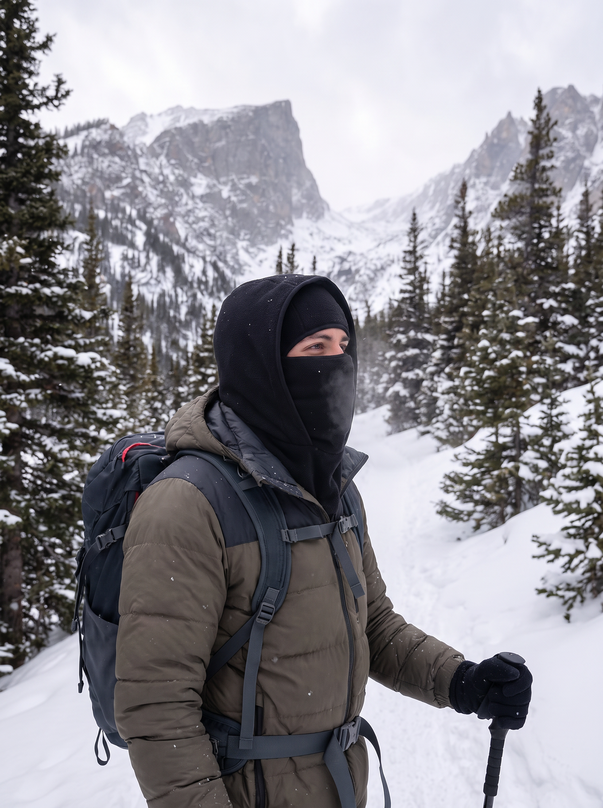 Fleece Thermal Balaclava Ski Mask lifestyle 1