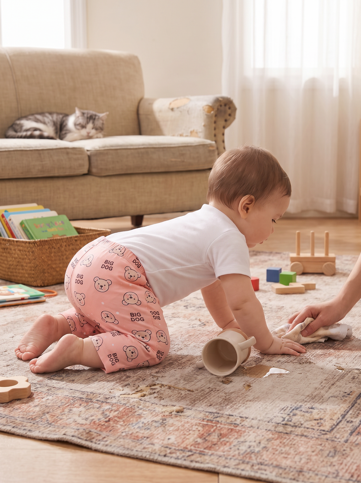 Reusable Baby Training Pants lifestyle 2