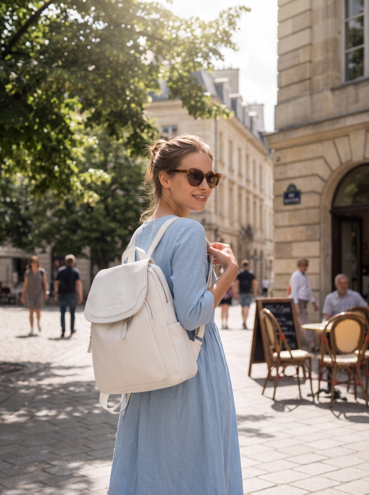 Anti Theft Women's Backpack lifestyle 1