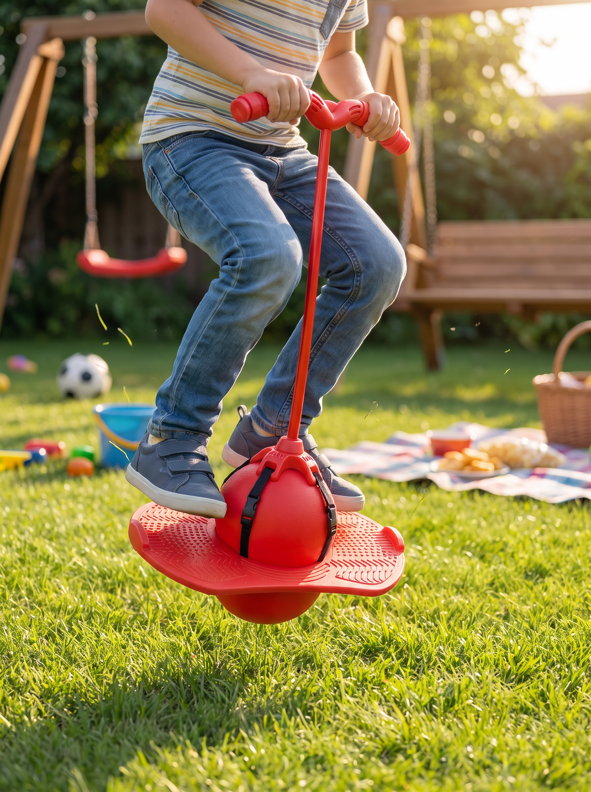 Balance Jumping Stick Toy lifestyle 1