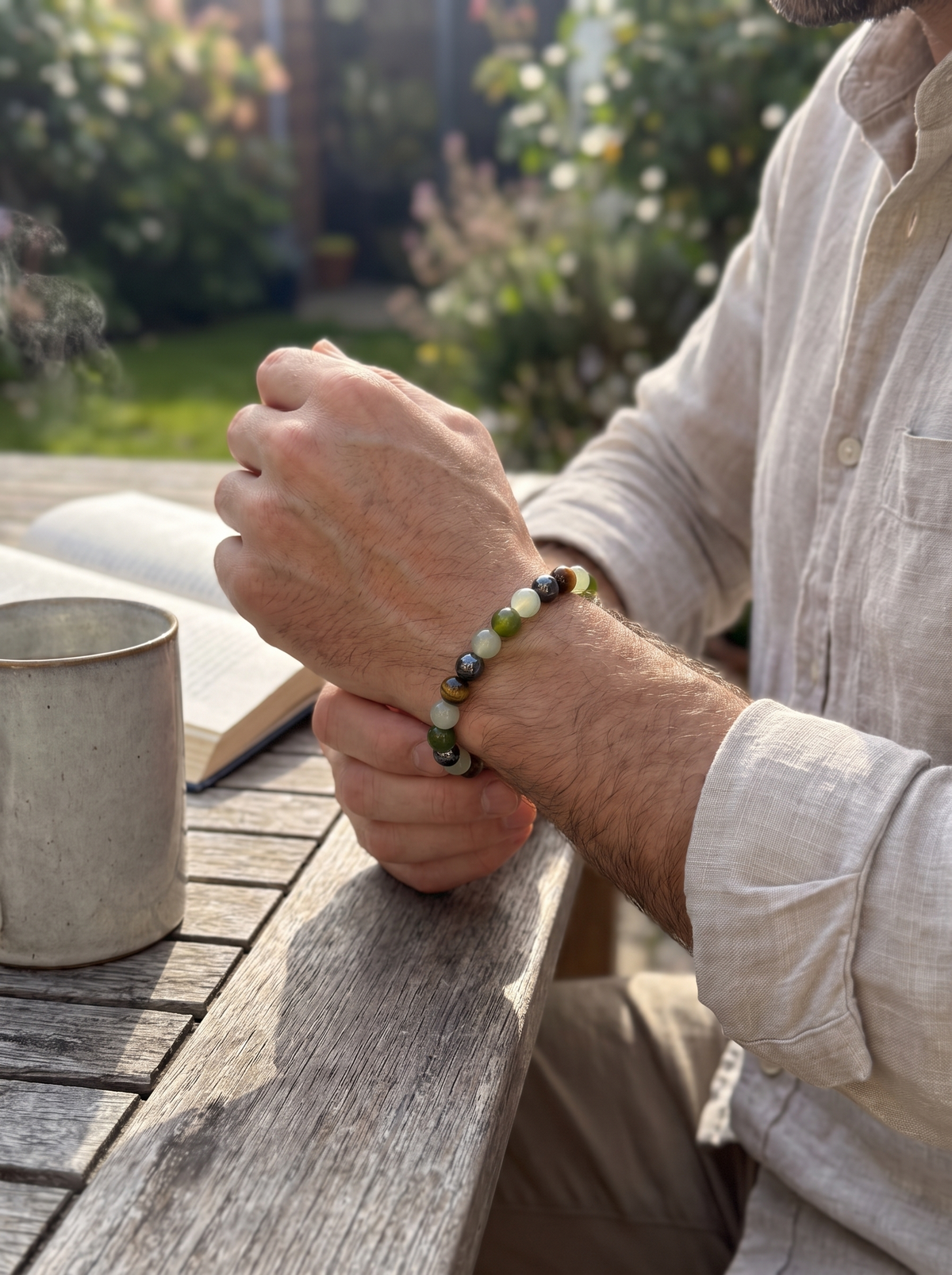 Birthstone Bead Bracelet Set lifestyle 3
