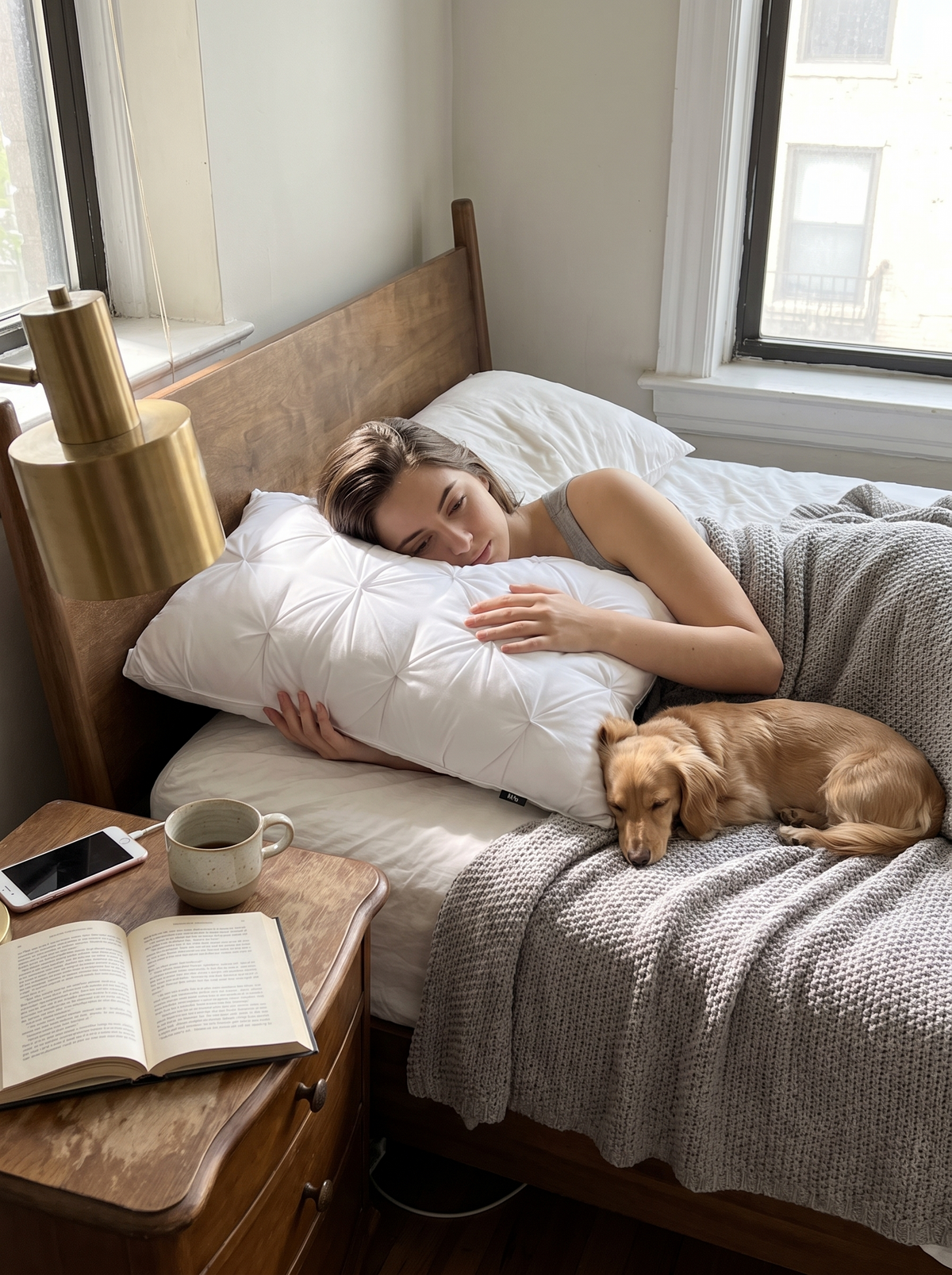 Down Alternative Bed Pillow lifestyle 2