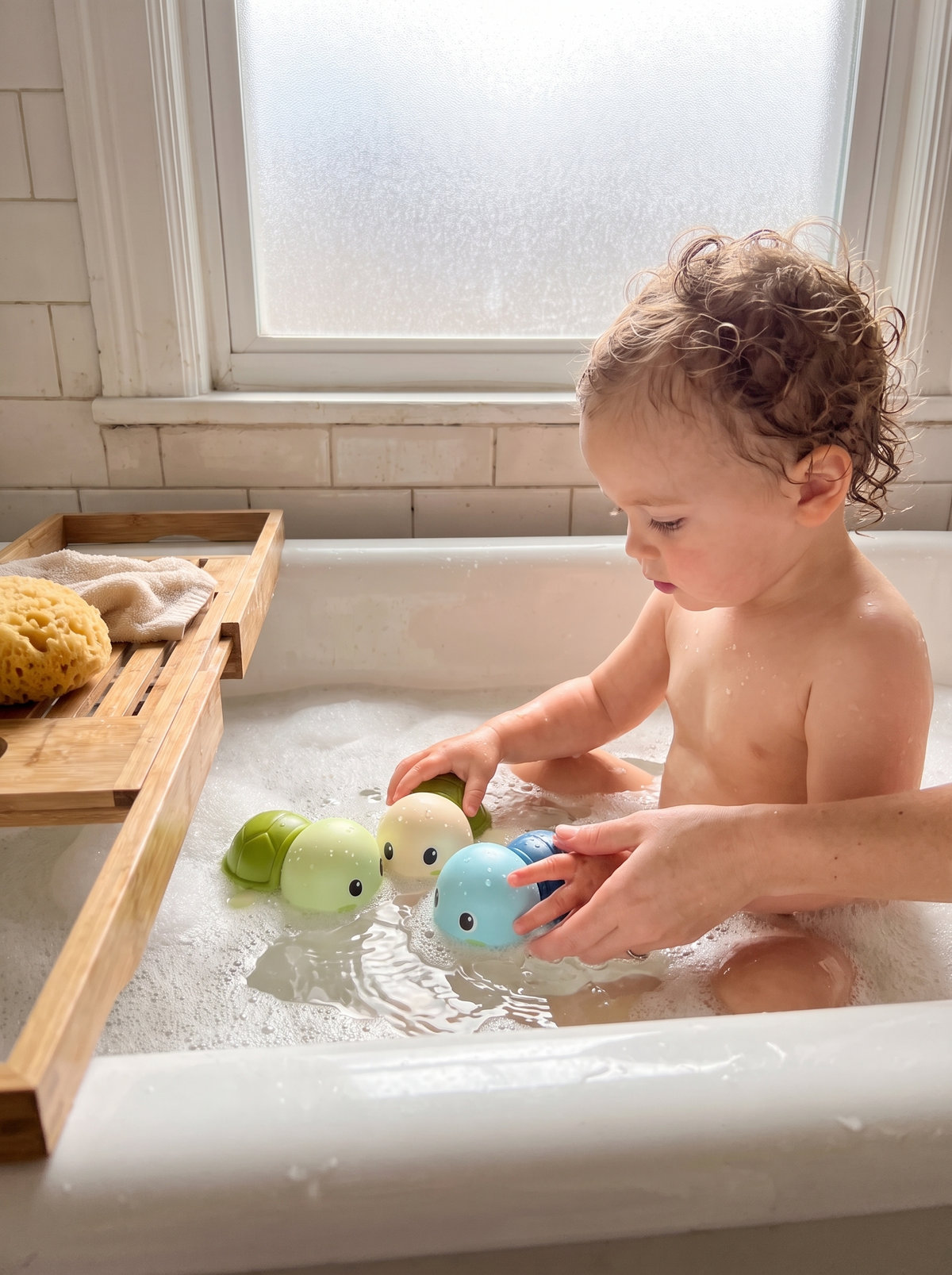 Floating Water Play Bath Toys lifestyle 2