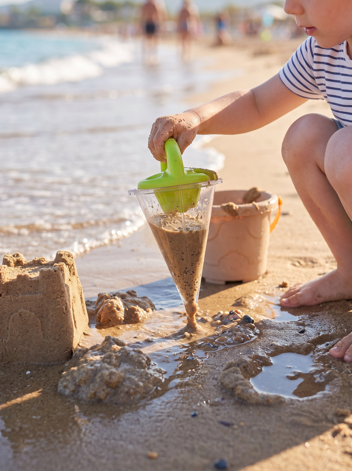 Creative Sand Play Funnel Set lifestyle 2