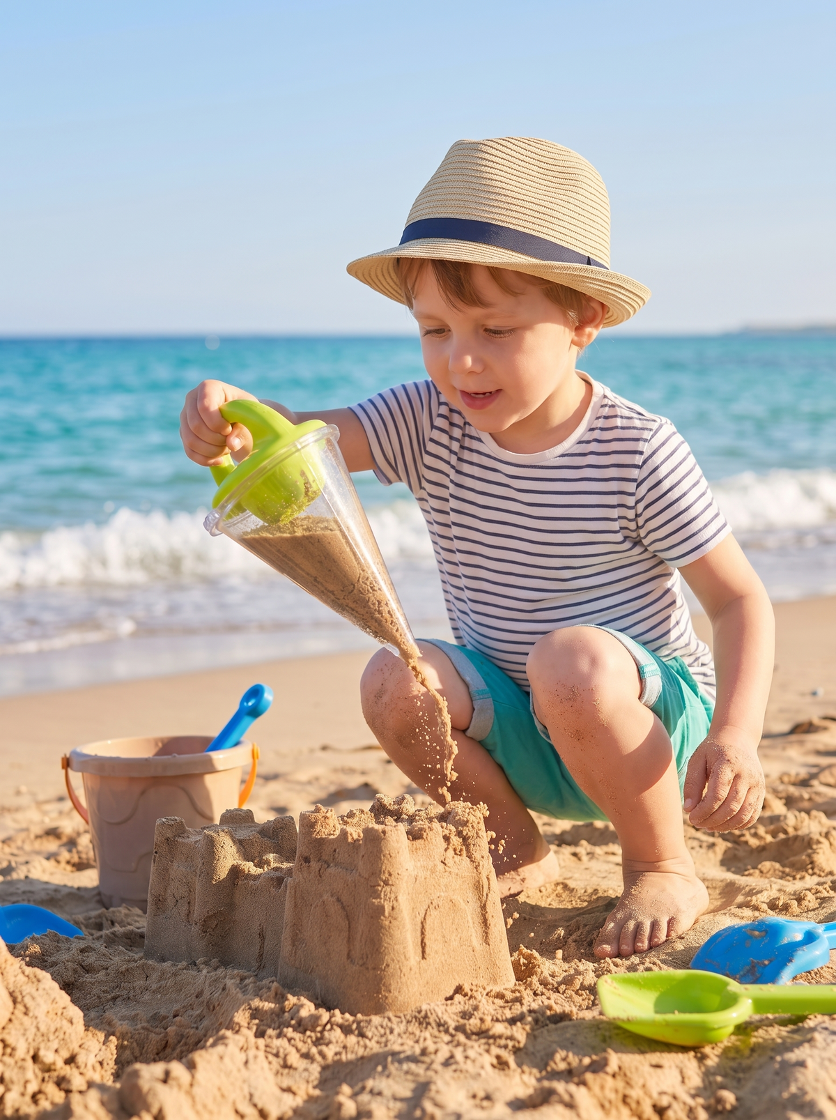 Creative Sand Play Funnel Set lifestyle 1