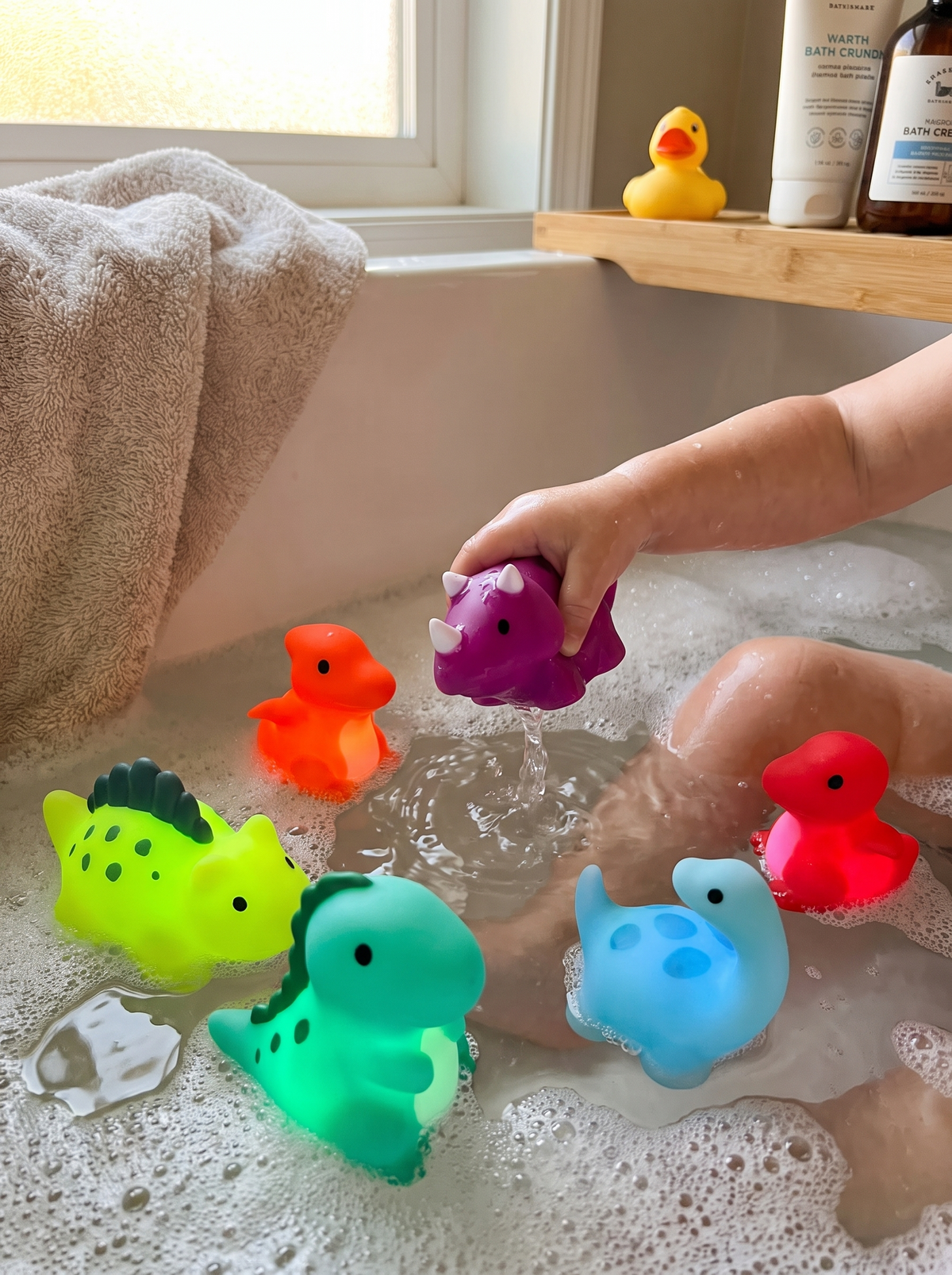 Squirting Rubber Duck Bath Set lifestyle 3