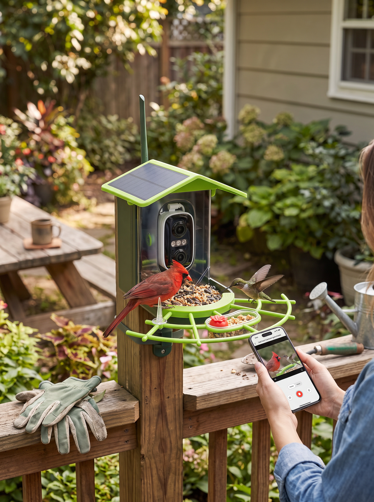 Smart HD Bird Feeder Camera lifestyle 3