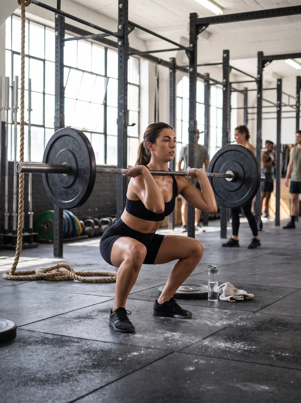Seamless Scrunch Gym Shorts lifestyle 2