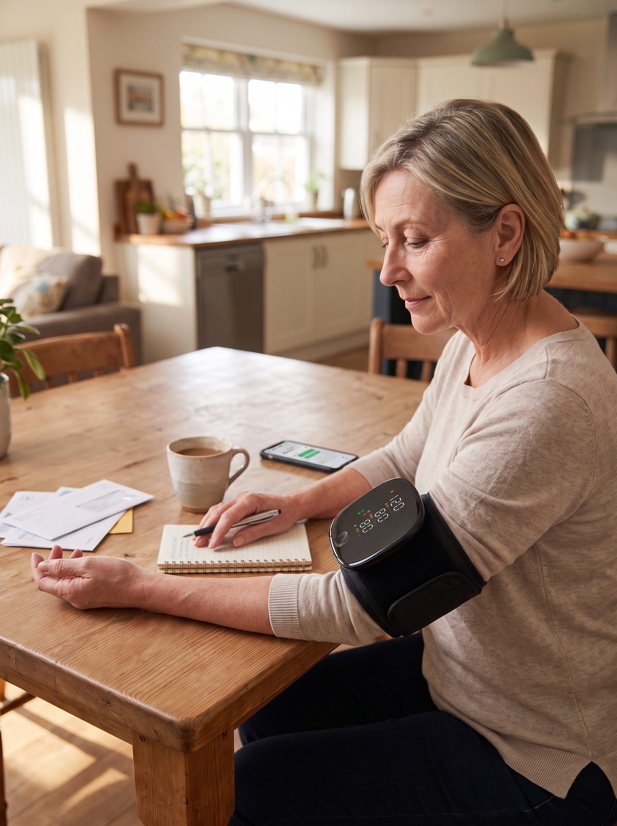 Digital Wrist Blood Pressure Monitor lifestyle 3