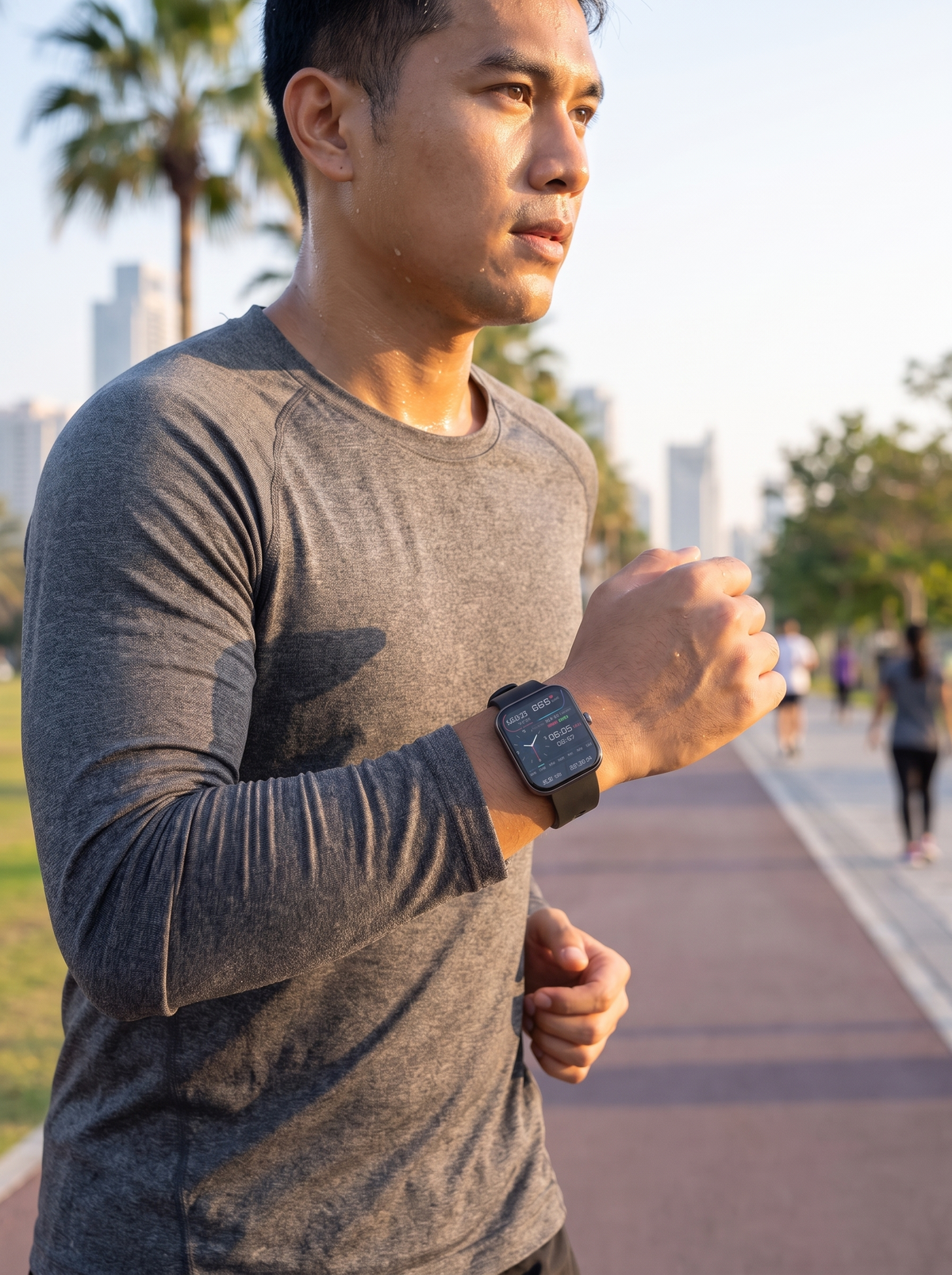 Fitness Tracker Smartwatch lifestyle 1