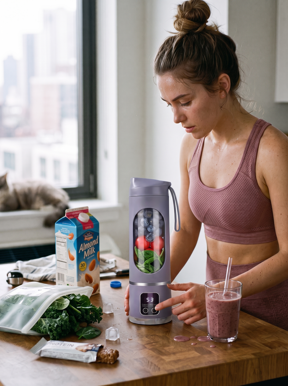 Portable USB Blender Bottle lifestyle 3