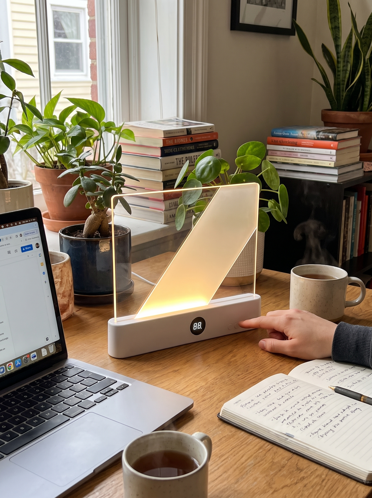 Ultra Thin LED Book Light lifestyle 2