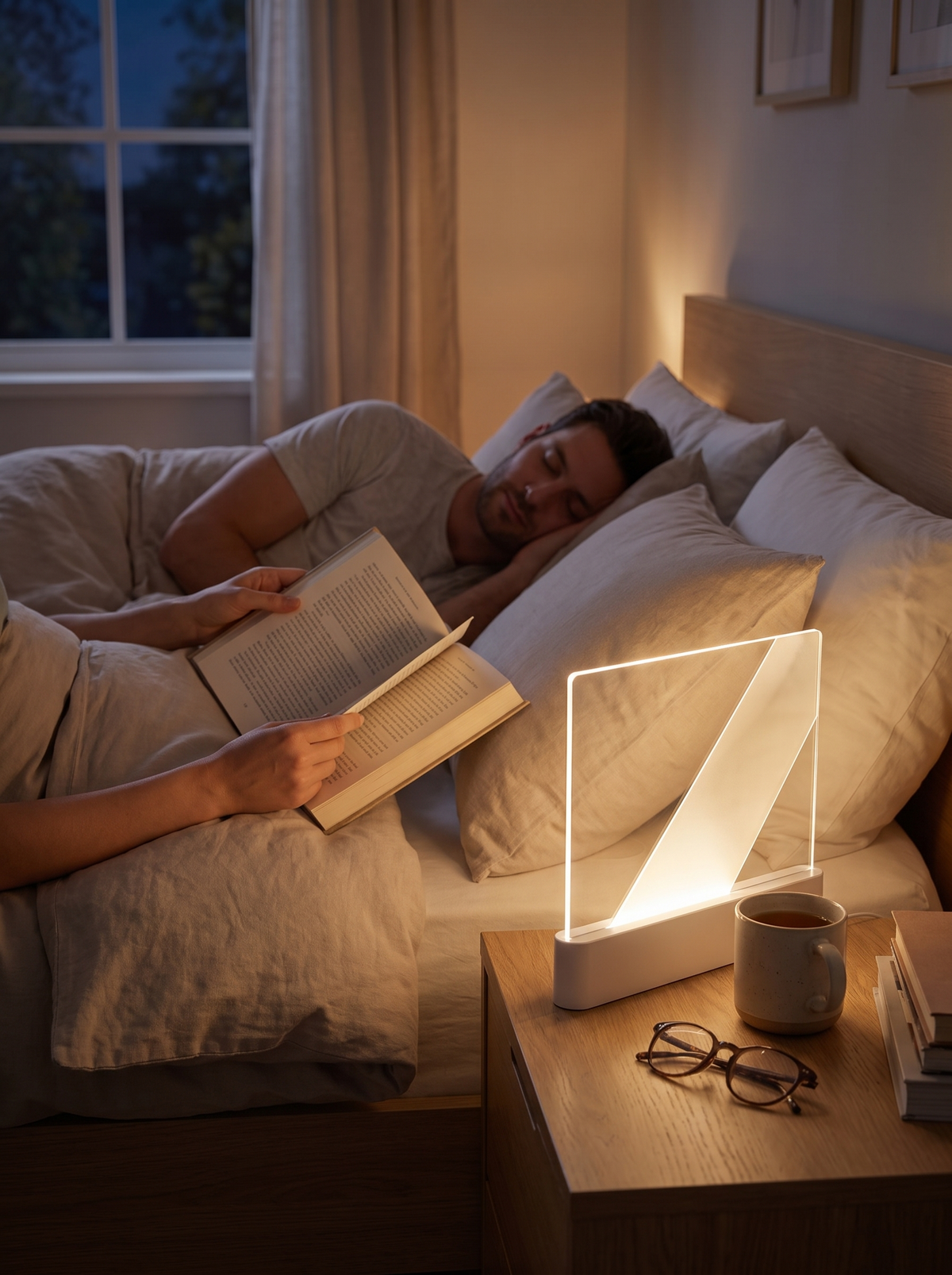 Ultra Thin LED Book Light lifestyle 1
