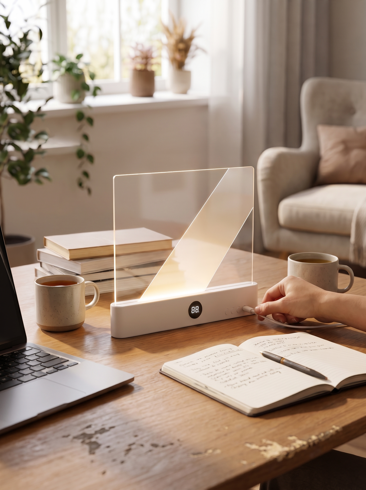 Ultra Thin LED Book Light lifestyle 3