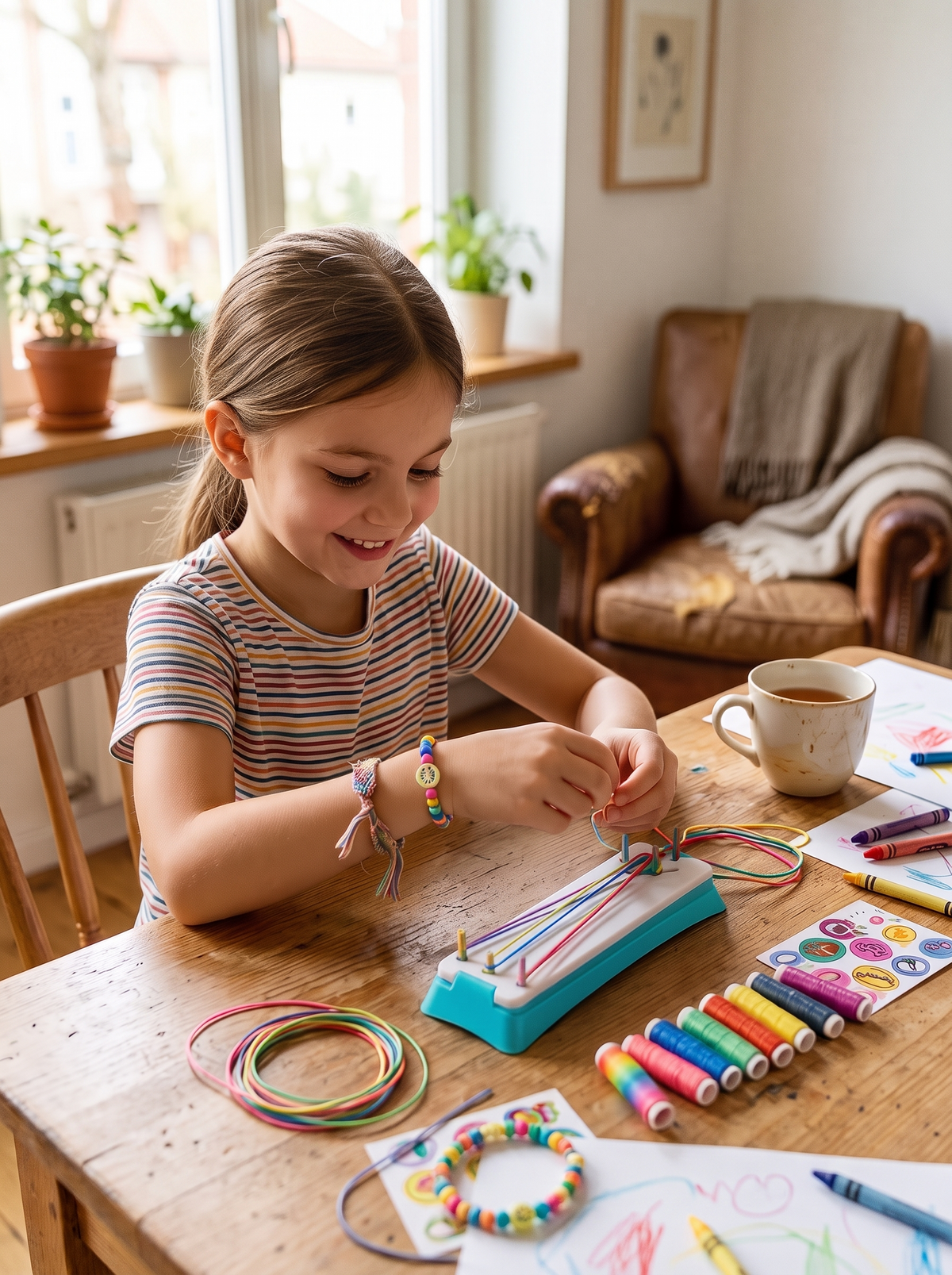 Friendship Bracelet Making Kit lifestyle 3