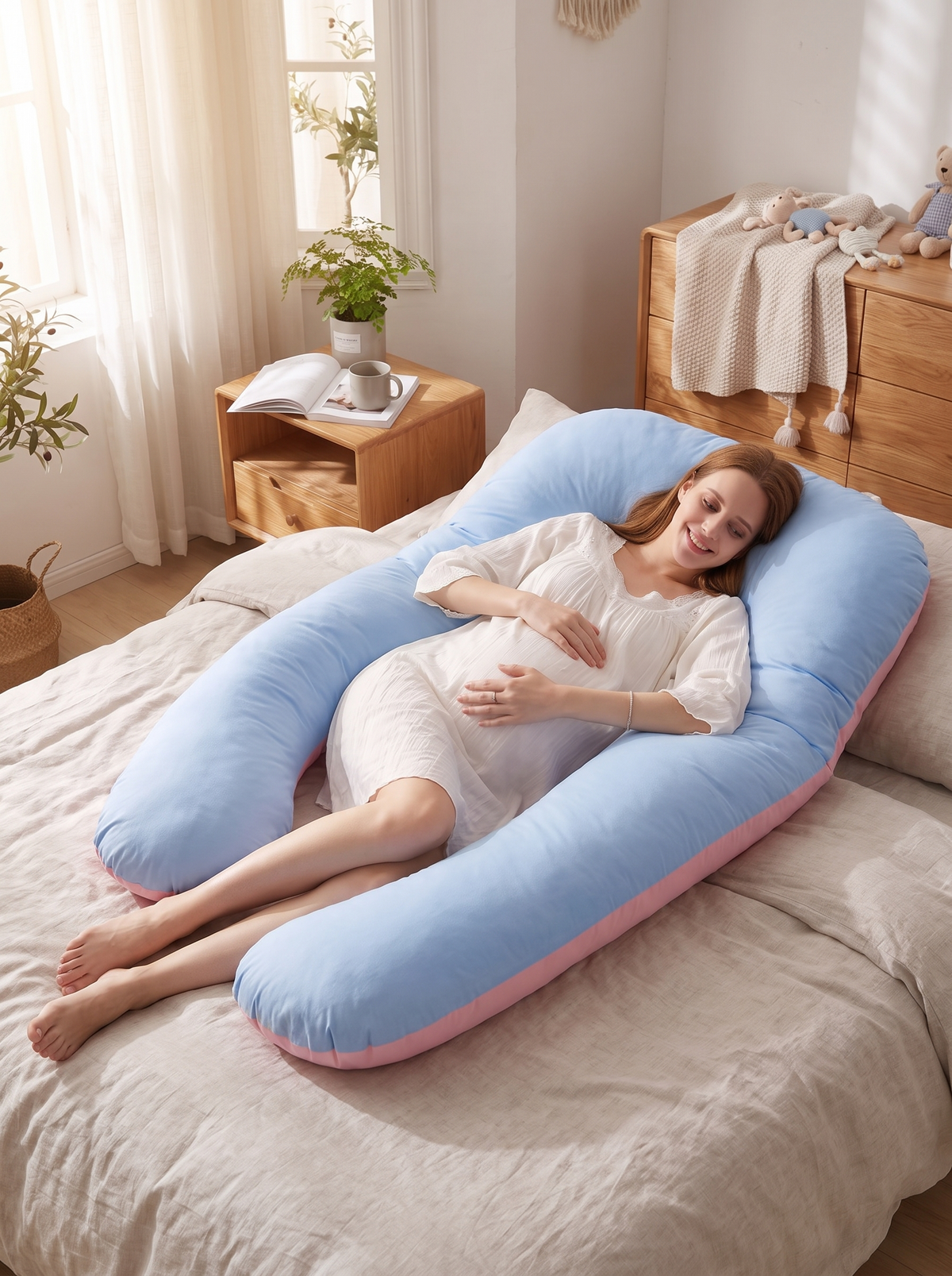 Pregnancy Side Sleeper Body Pillow lifestyle 3