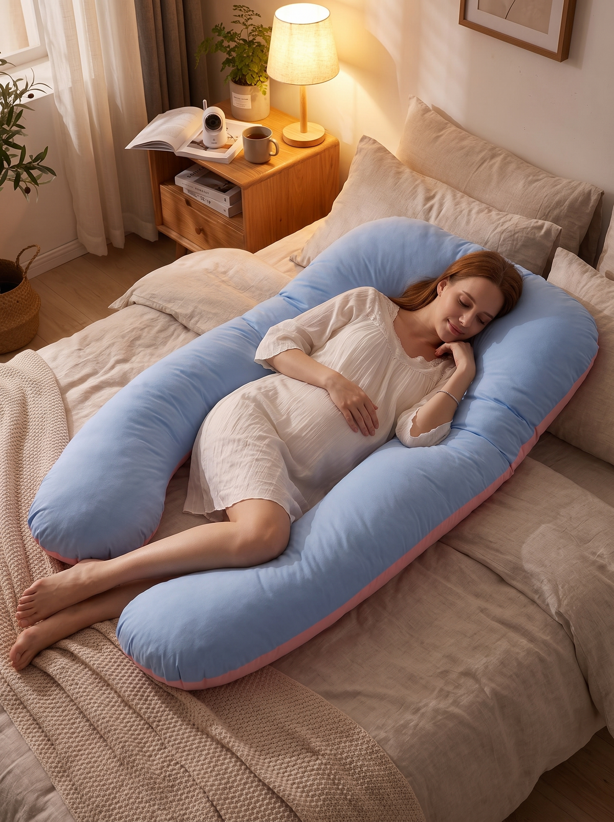 Pregnancy Side Sleeper Body Pillow lifestyle 2