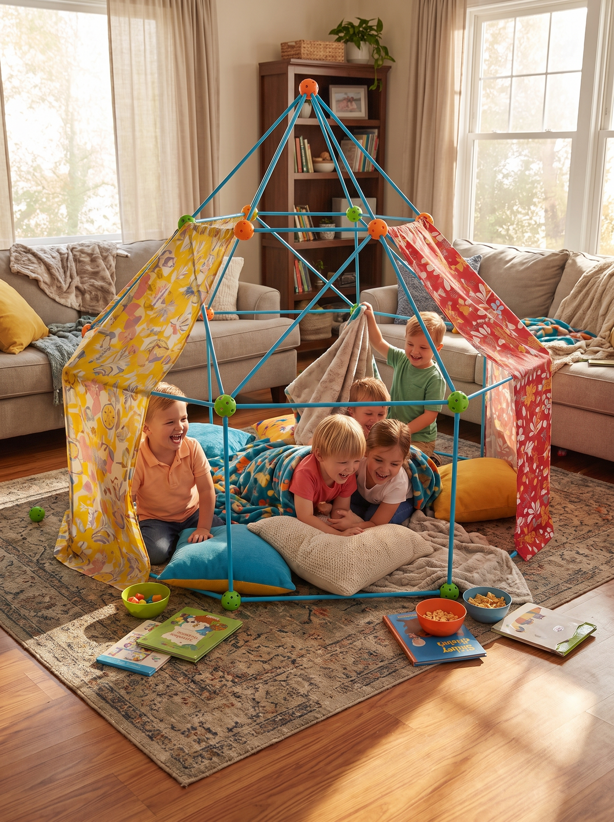 Creative Building Tent Kit lifestyle 2