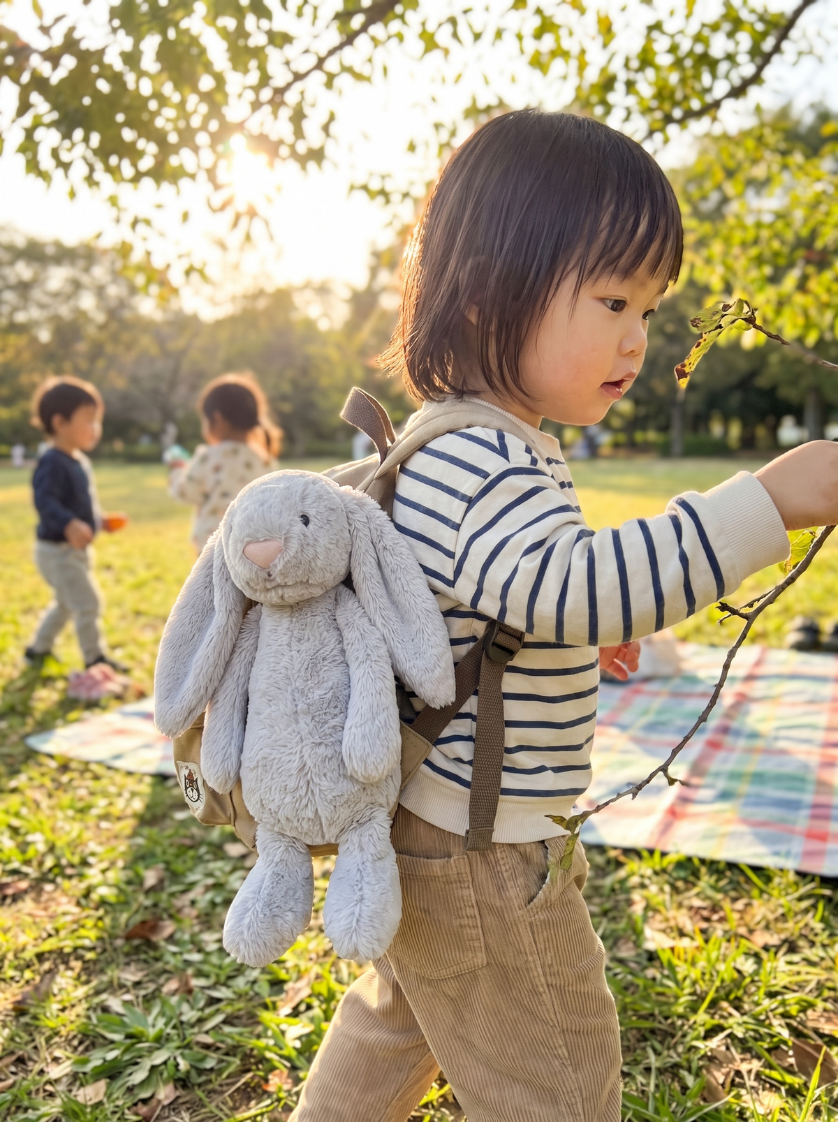 Bunnycat Plush Bag Pendant lifestyle 1