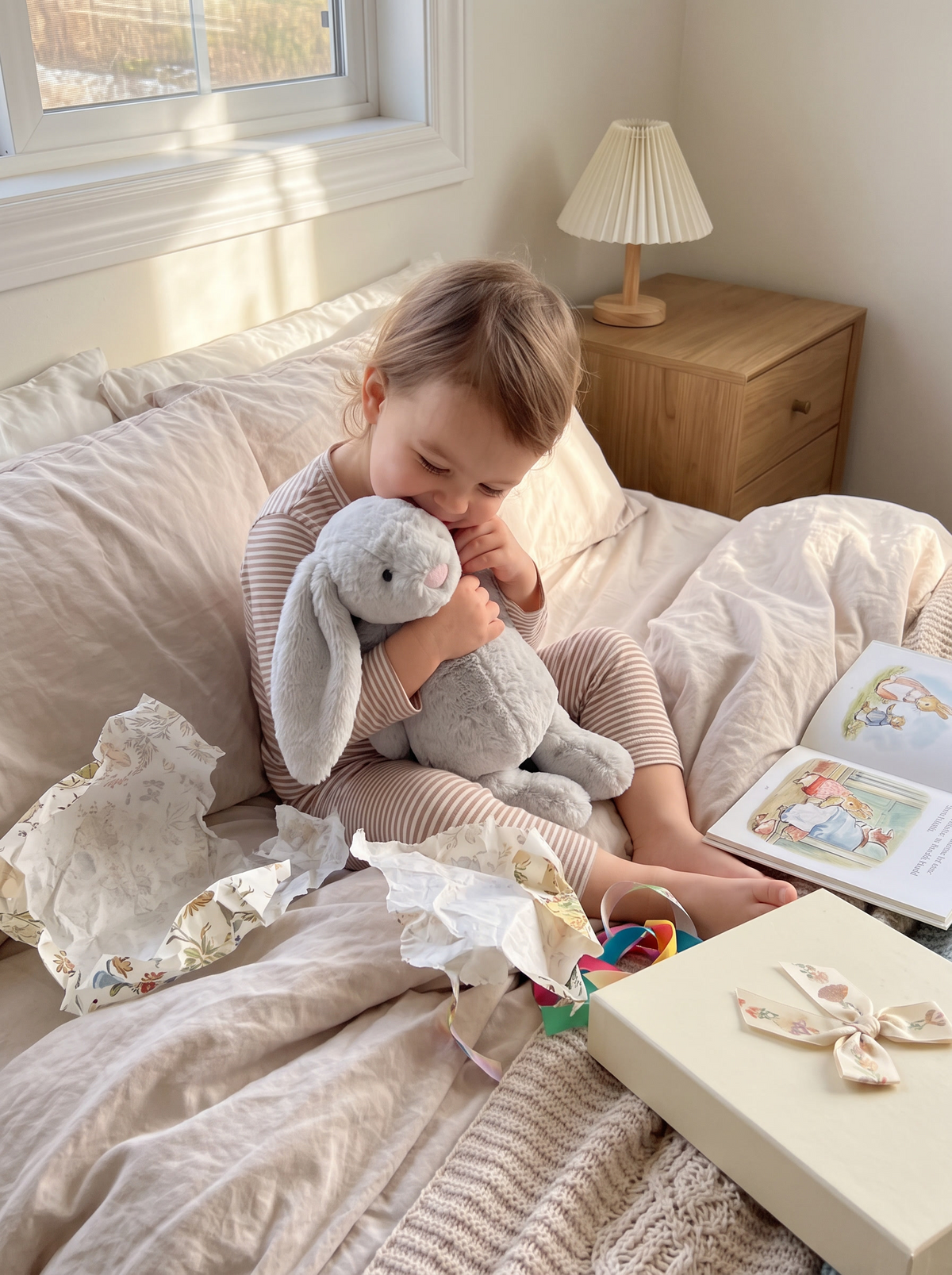 Bunnycat Plush Gift Doll lifestyle 1