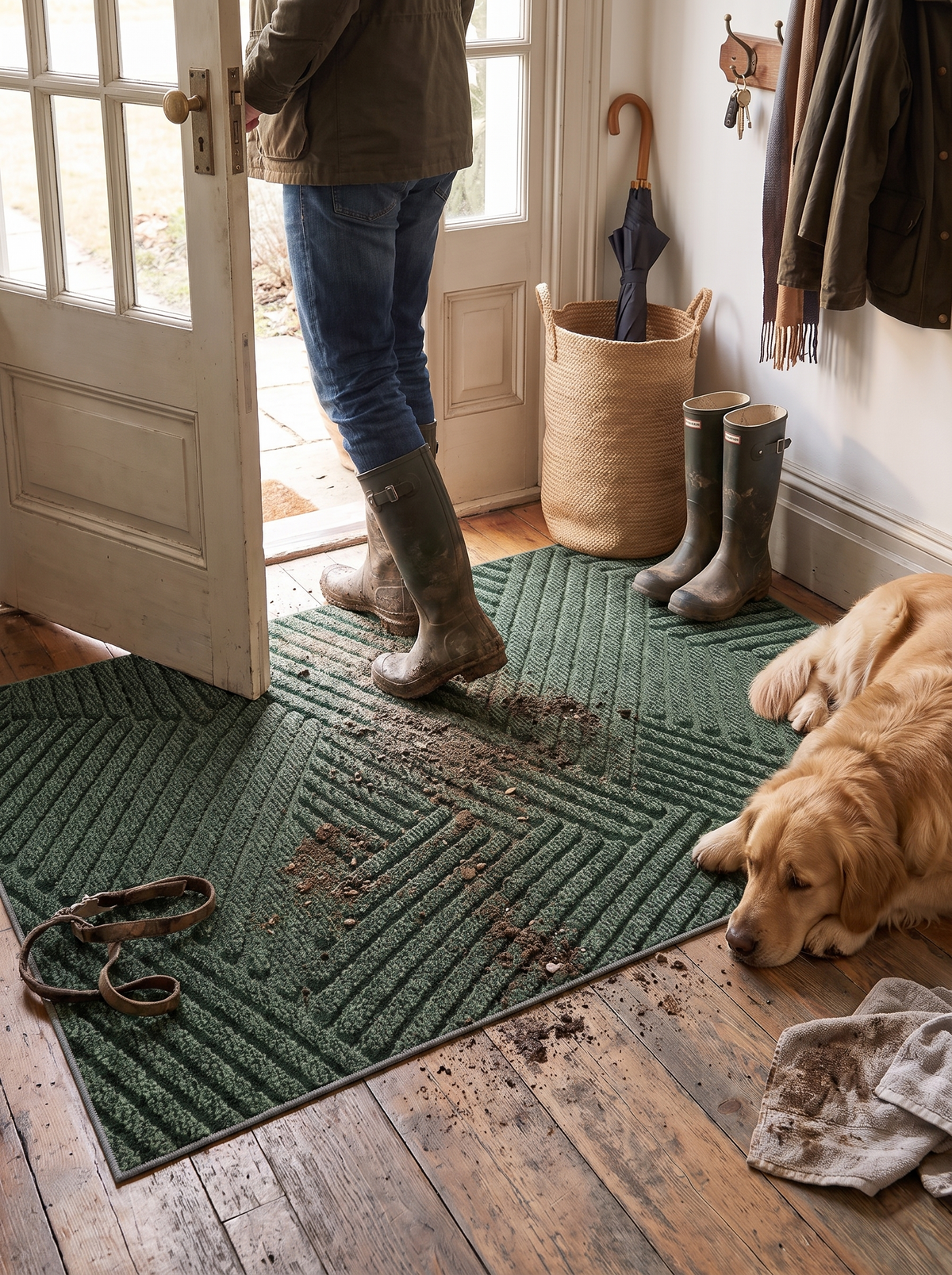 Durable Non Slip Door Mat lifestyle 1