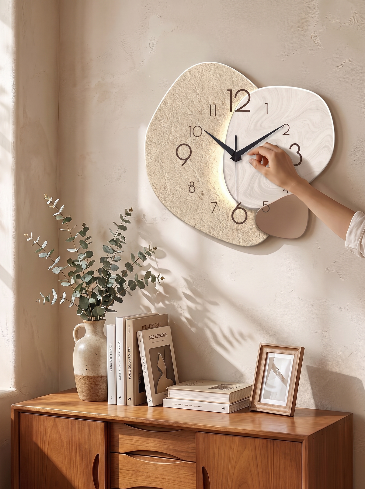 TempoStone Silent Wall Clock lifestyle 3