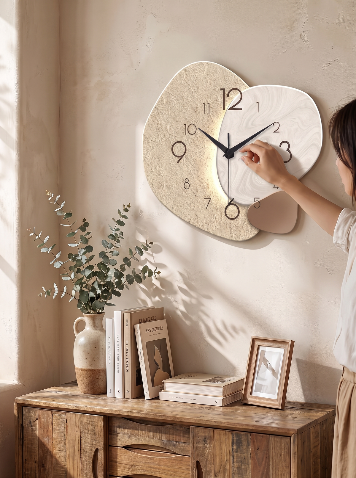 TempoStone Silent Wall Clock lifestyle 2
