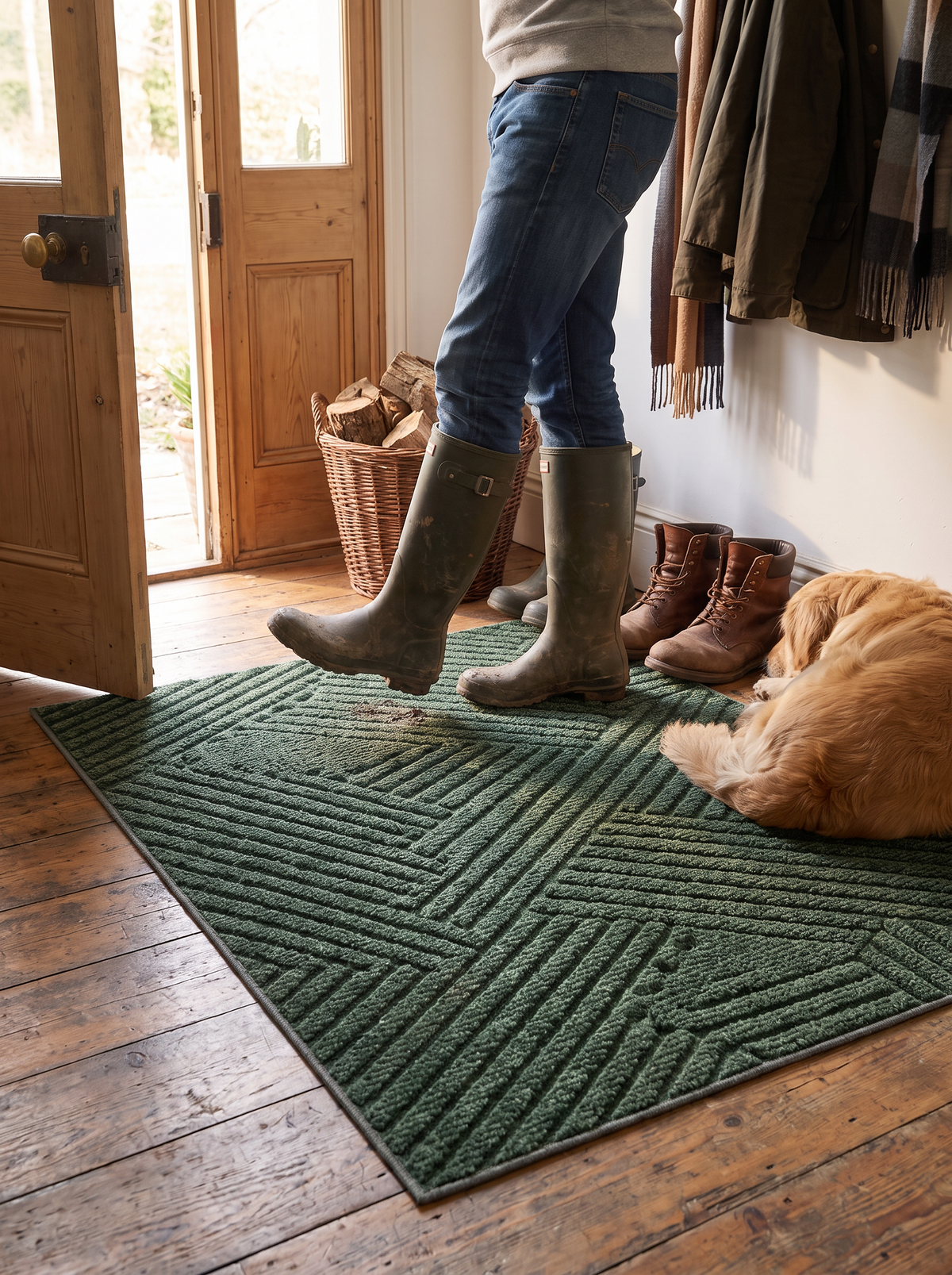 Durable Non Slip Door Mat lifestyle 3